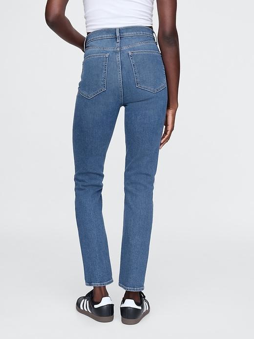 High Rise Vintage Slim Jeans Product Image