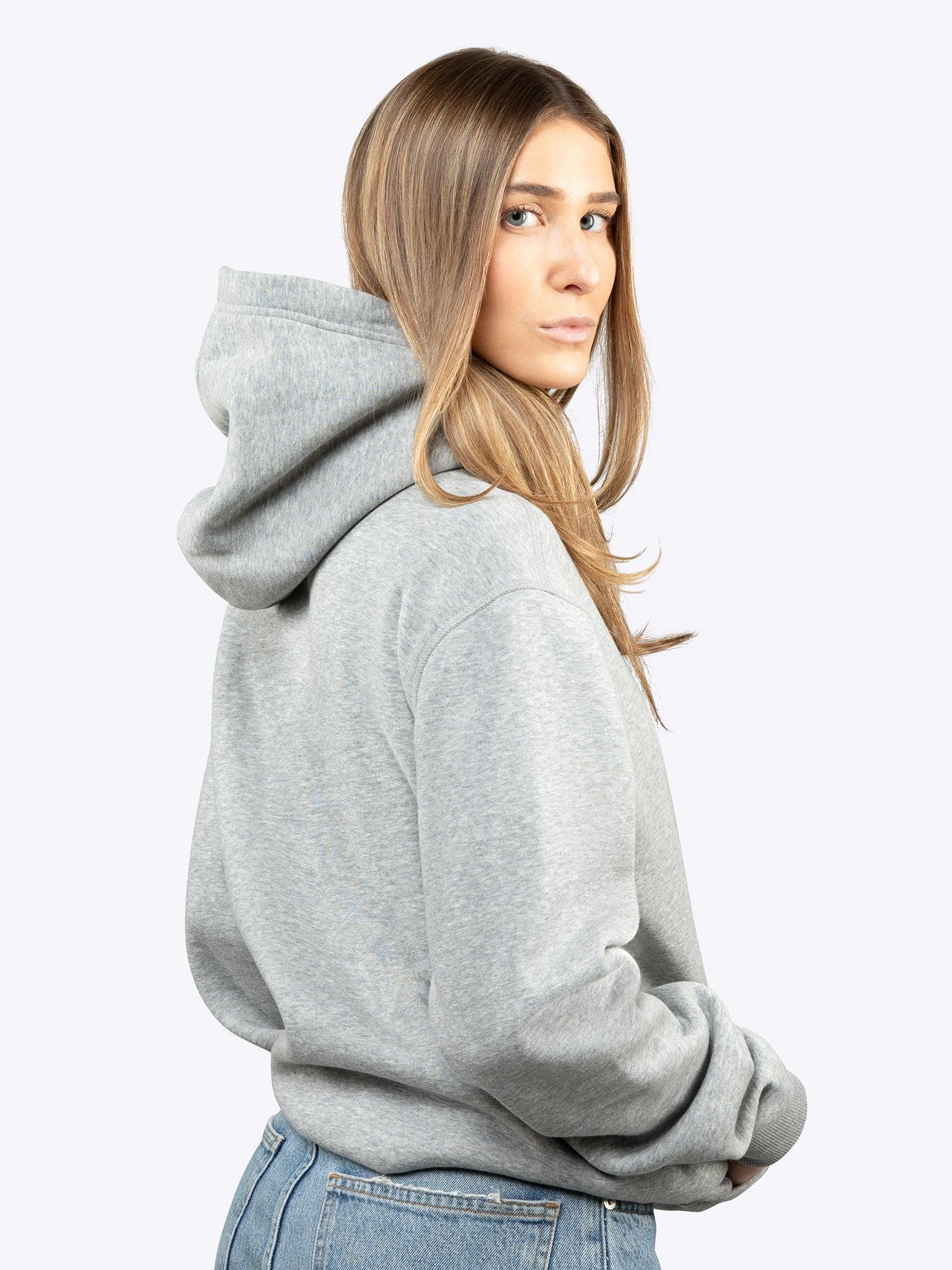 Sport Club Hoodie | Heather Grey Classic-Fit Product Image