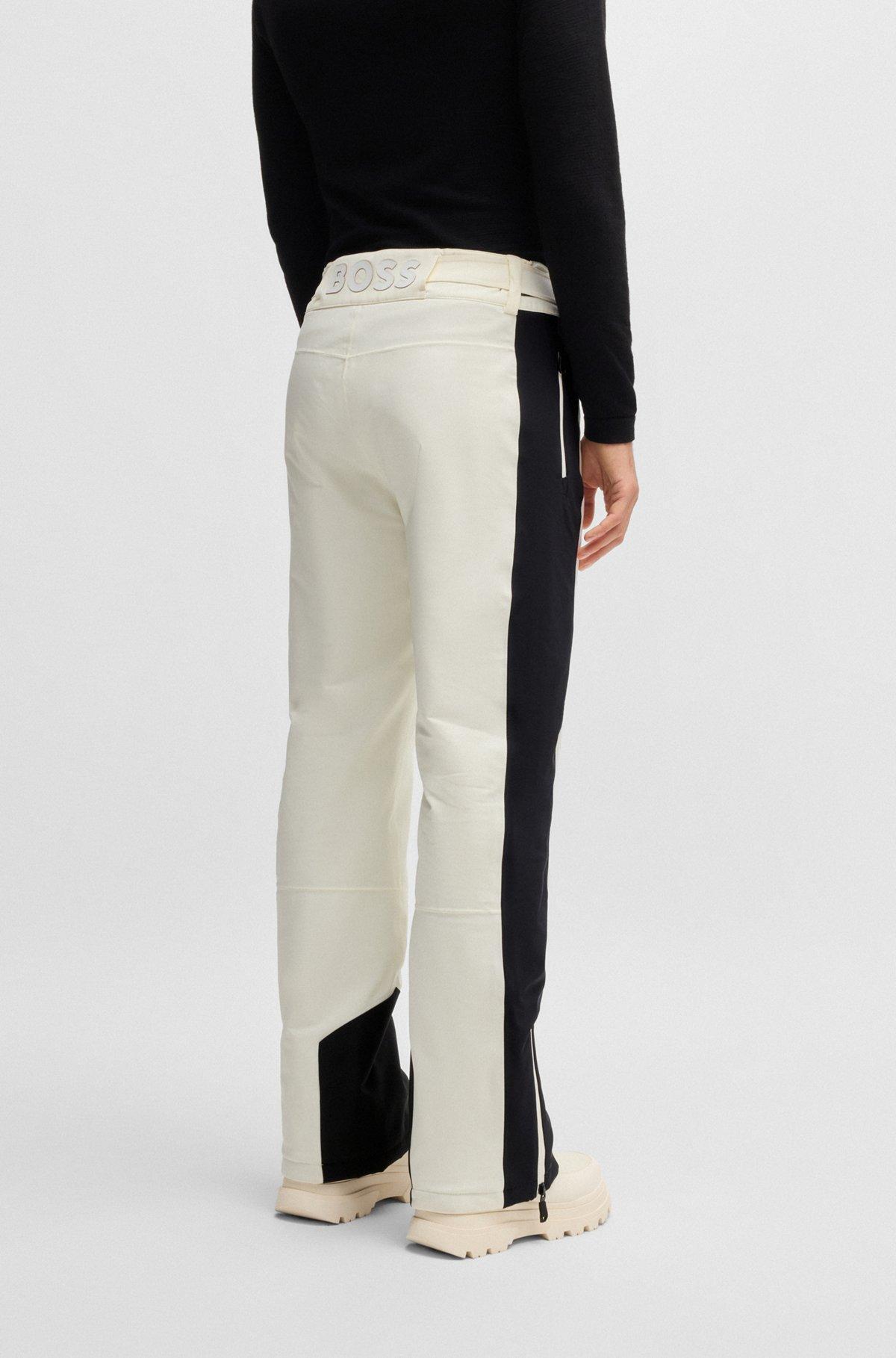 BOSS Ski water-repellent trousers in fleece-bonded fabric Product Image