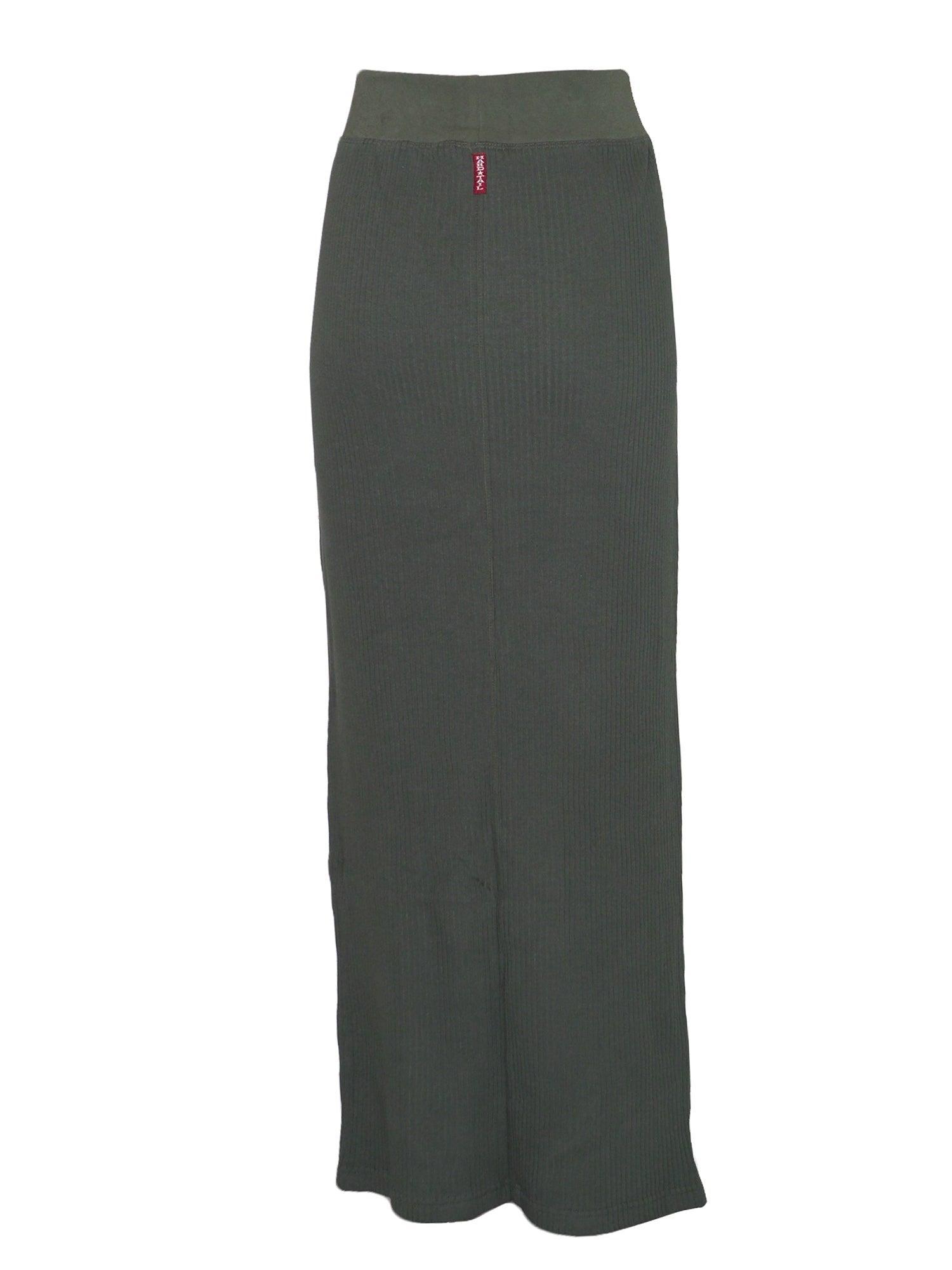 Hard Tail Wide Ribbed Column Skirt (CMR-05) Product Image