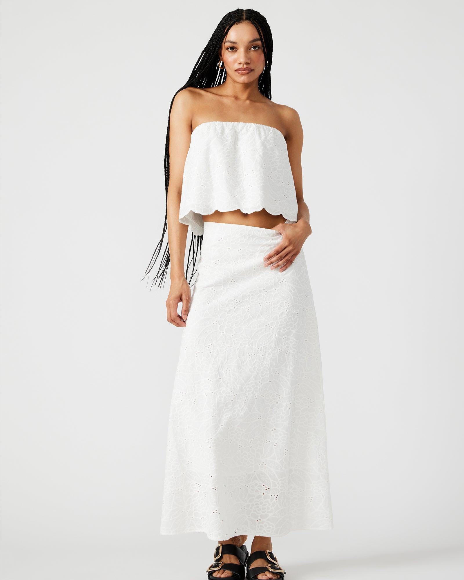 AMALIA TOP WHITE Female Product Image