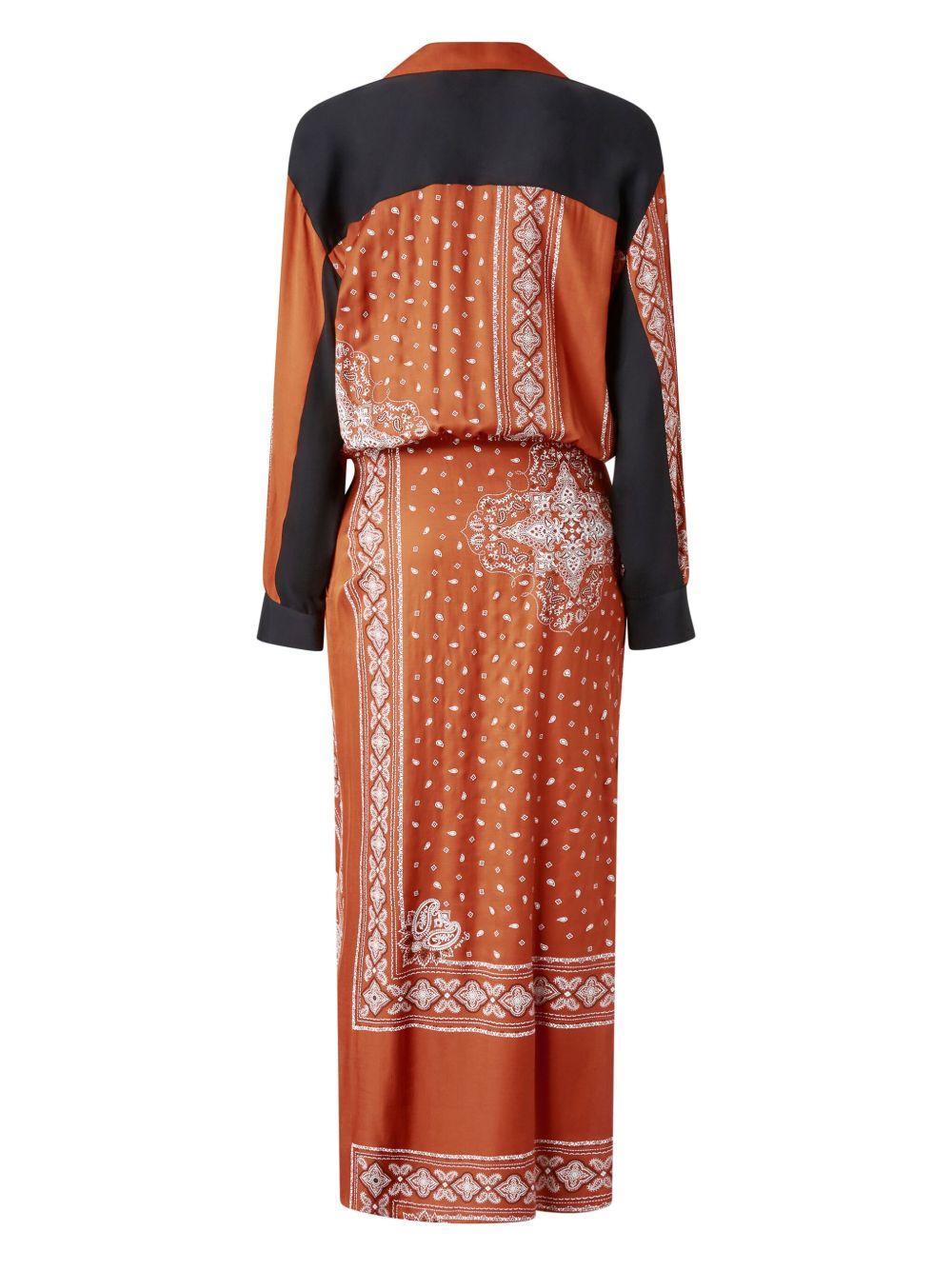 bandana-print dress Product Image