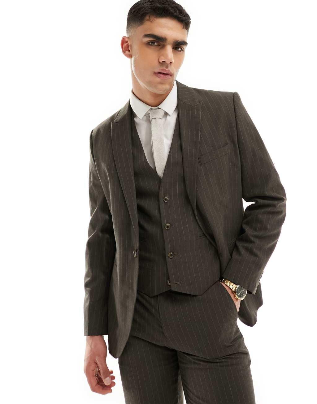 ASOS DESIGN slim suit jacket Product Image