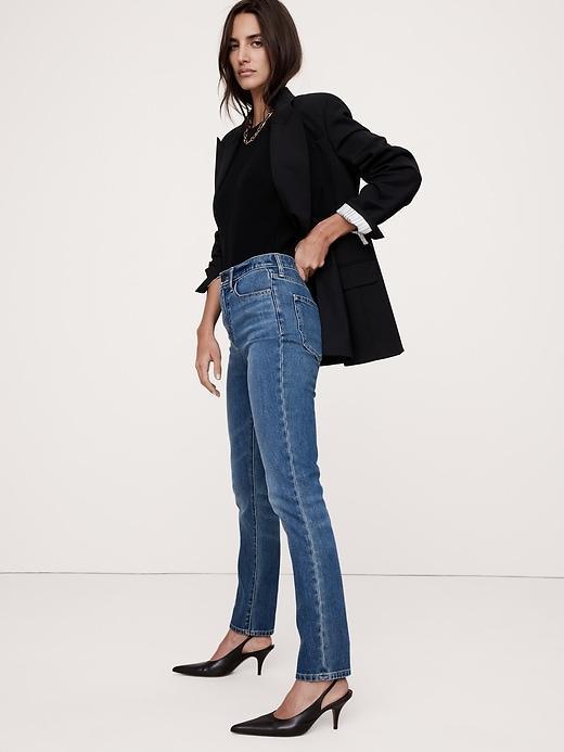 High-Rise Slim Jean Product Image