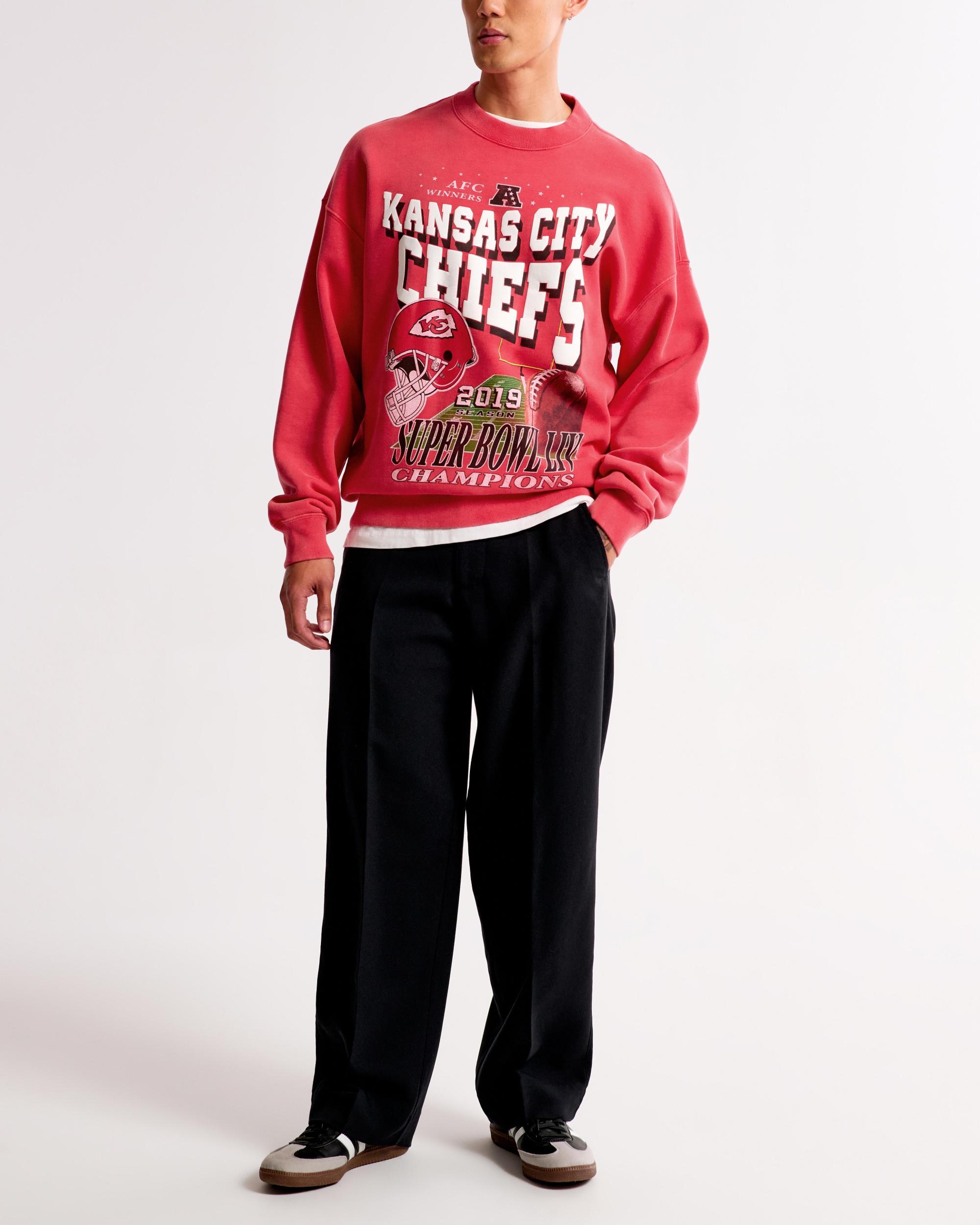 Minnesota Vikings Graphic Crew Sweatshirt Product Image