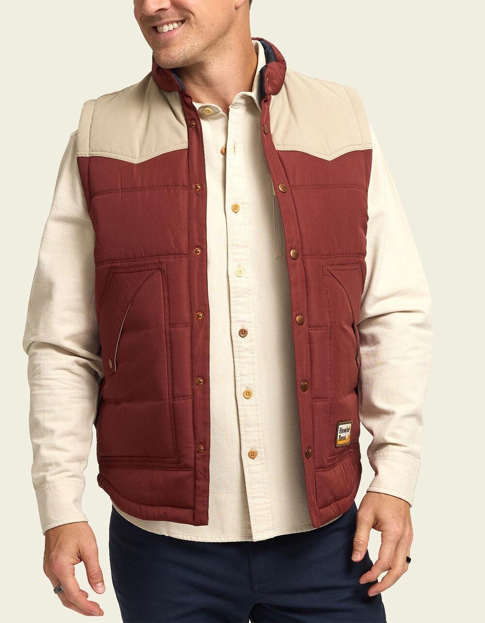 HOWLER BROTHERS Rounder Mens Vest - BLACK Product Image