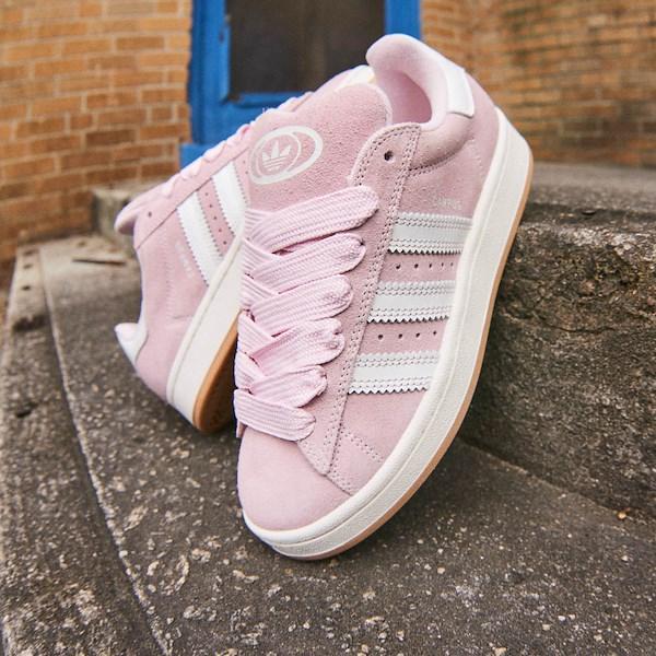 Womens adidas Campus '00s Athletic Shoe - Clear / White Product Image