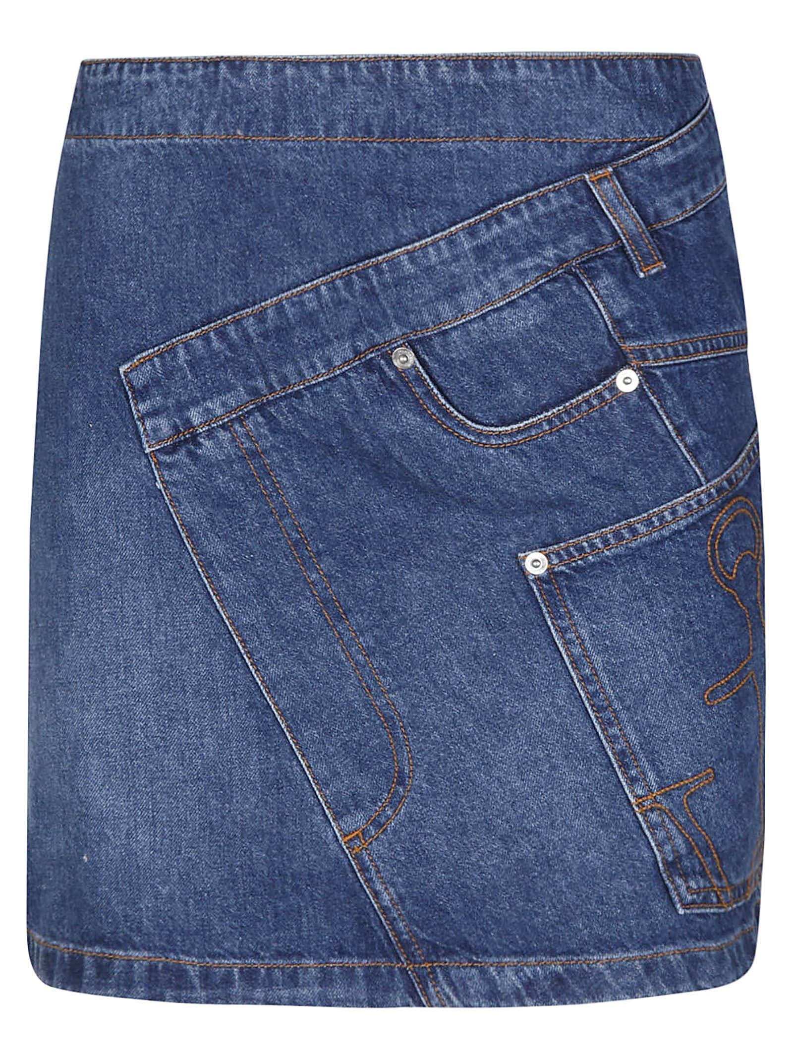 JW ANDERSON J.w. Anderson Skirt In Blue Product Image
