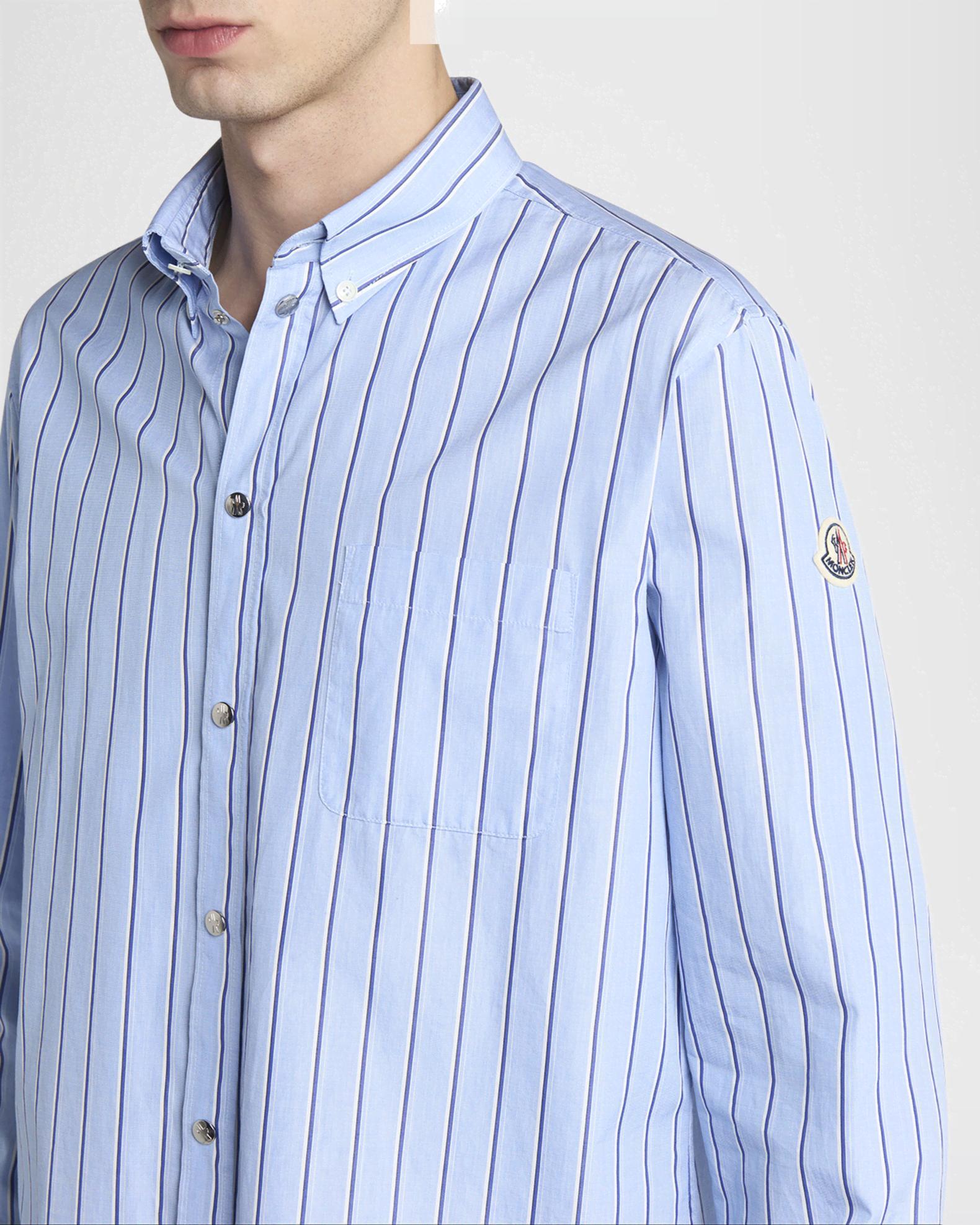 Men's Wool Multi-Stripe Sport Shirt Product Image