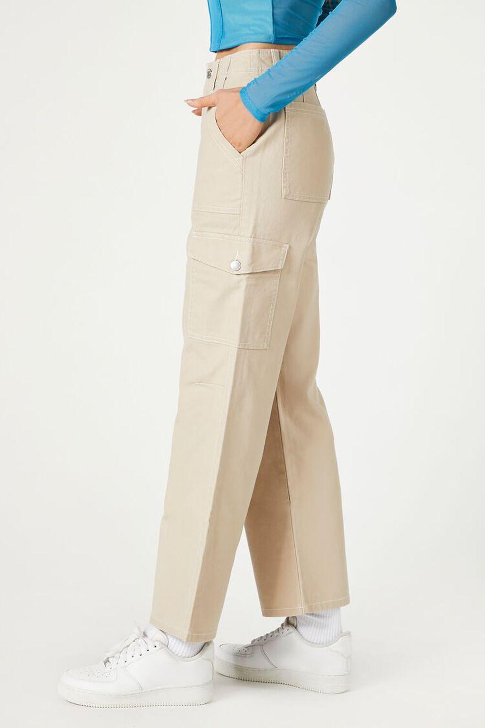 Cotton Cargo Pants | Forever 21 Product Image