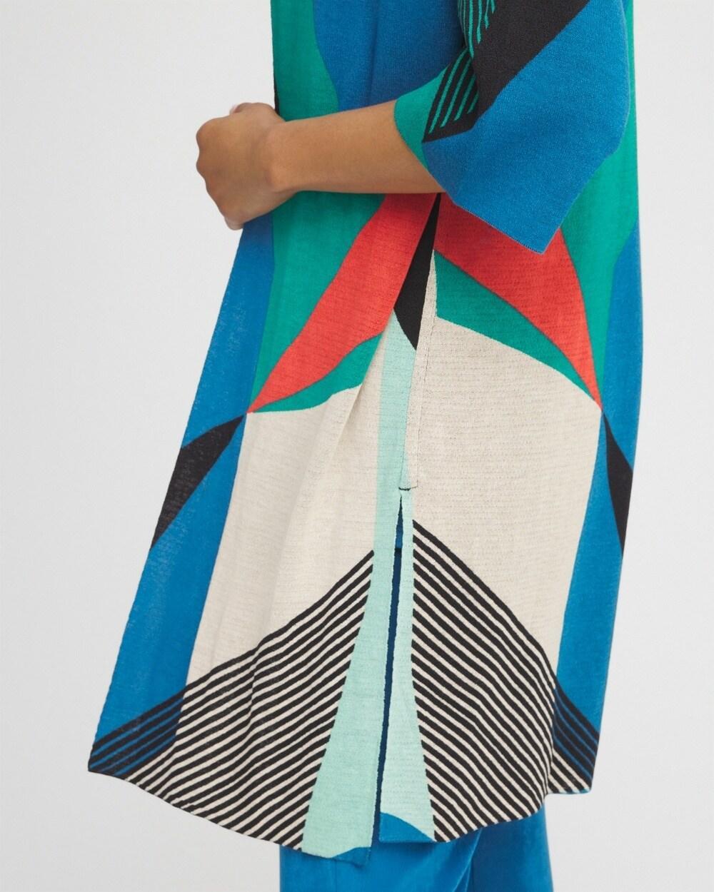 Travelers™ Collection Blocked Kimono Cardigan Product Image