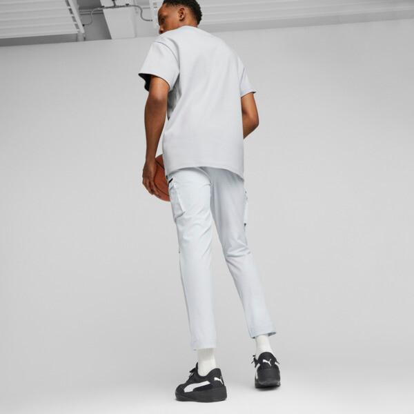 PUMA Above the Clouds Men's Basketball Sweatpants in Platinum Grey Product Image