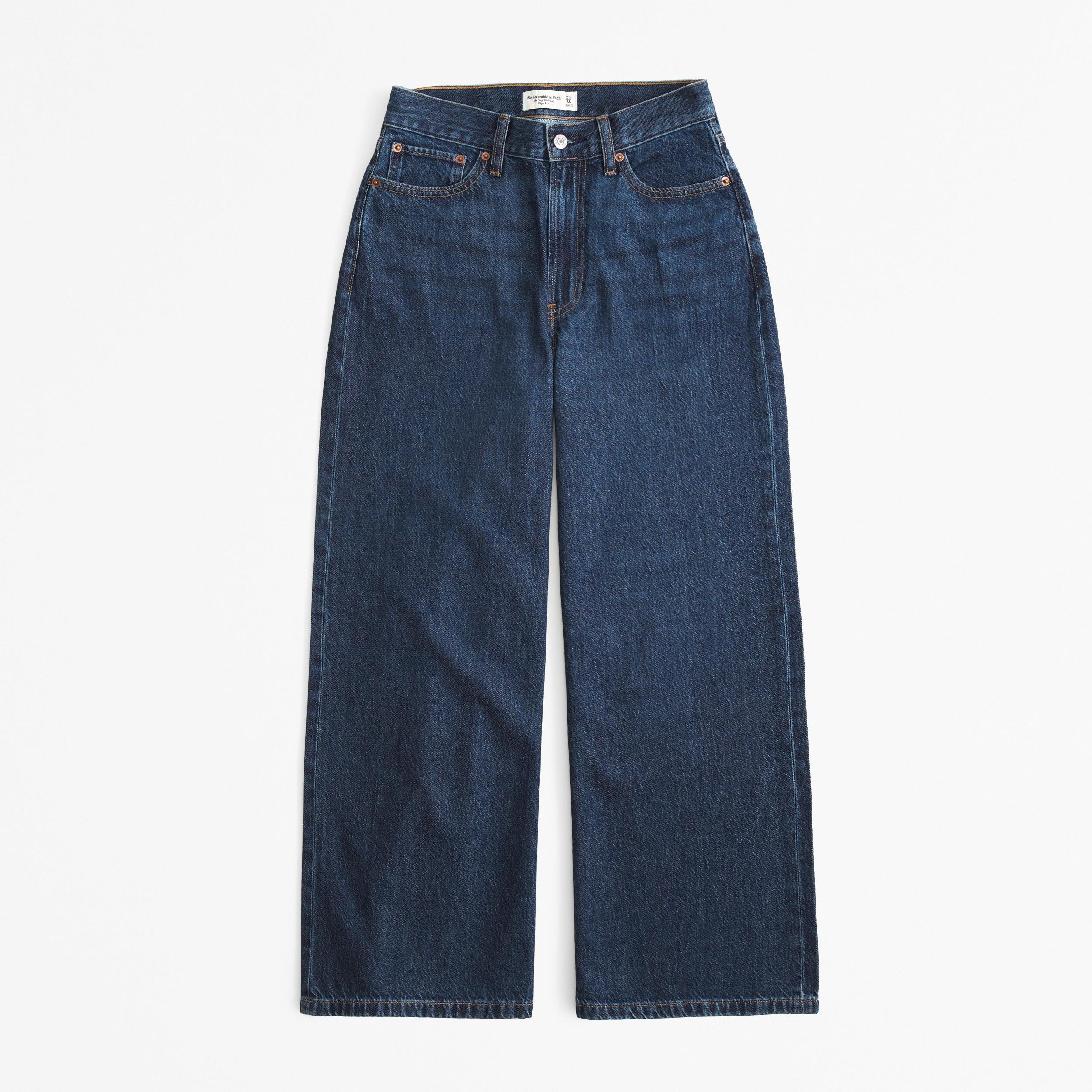 Curve Love High Rise Cropped Wide Leg Jean Product Image