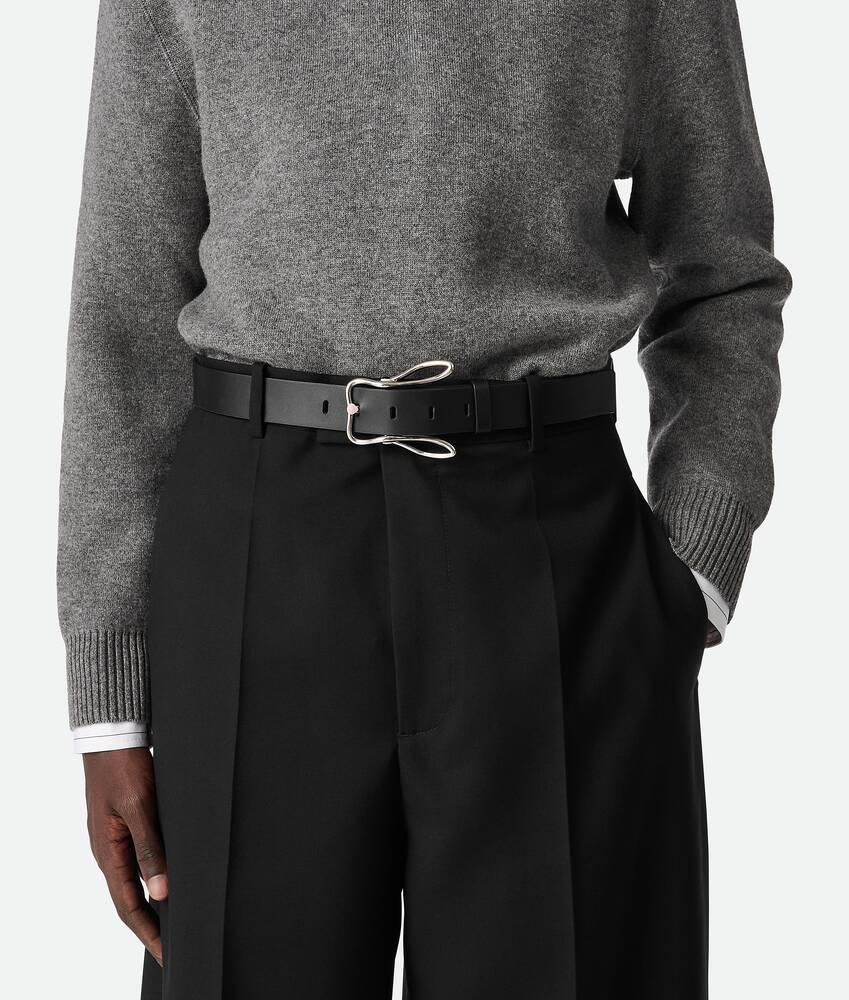 Men's Bunny Belt in Black Product Image