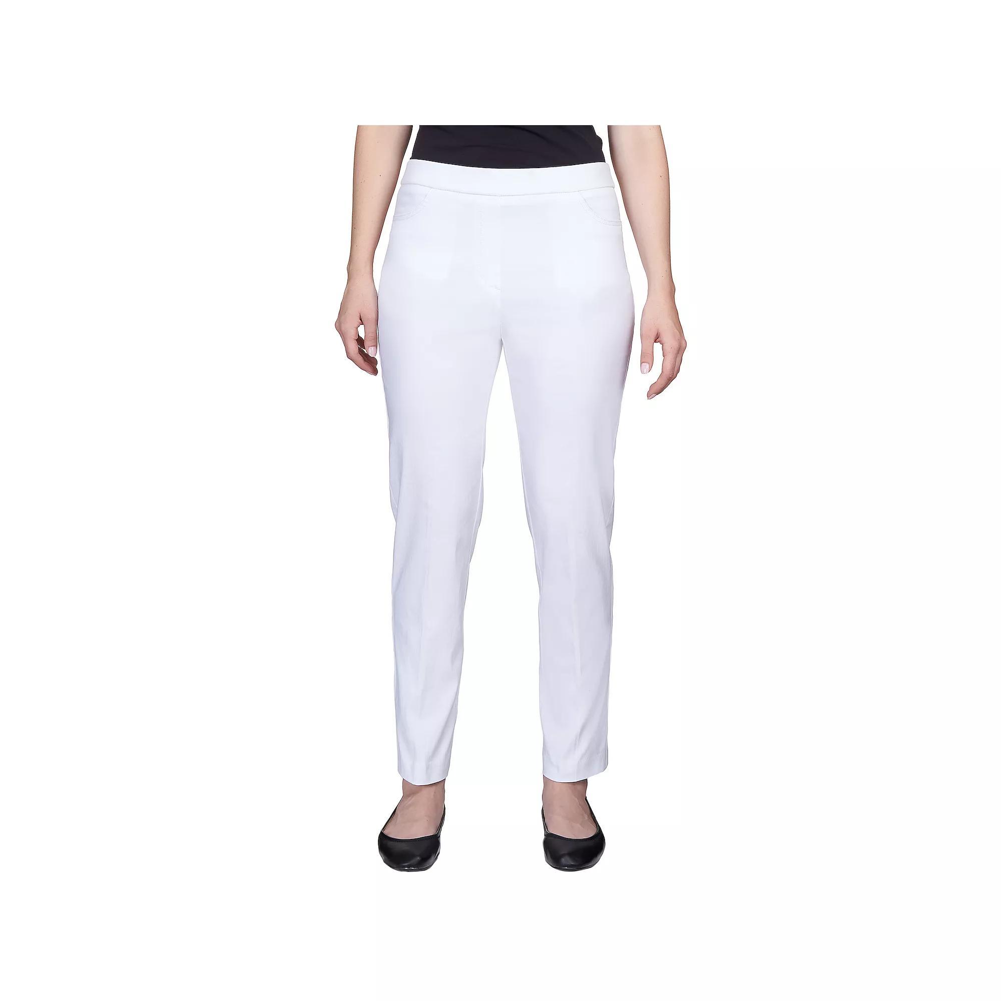 Petite Alfred Dunner Allure Proportioned Pants, Womens Product Image