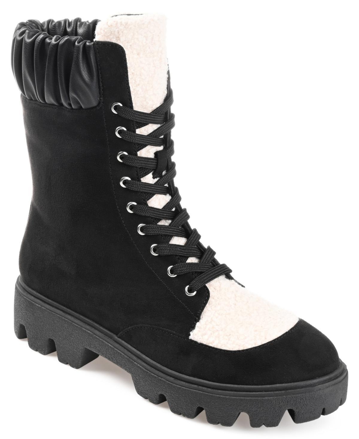 Journee Elinor Tru Comfort Foam Womens Hiker Boots Green Product Image