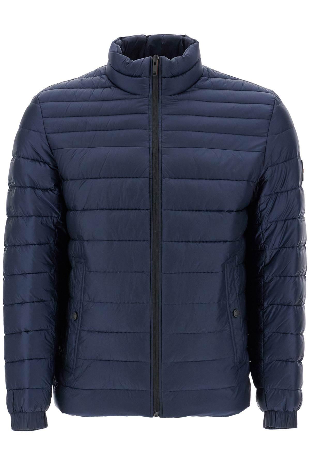 HUGO BOSS Funnel-neck Puffer Jacket In Blue Product Image