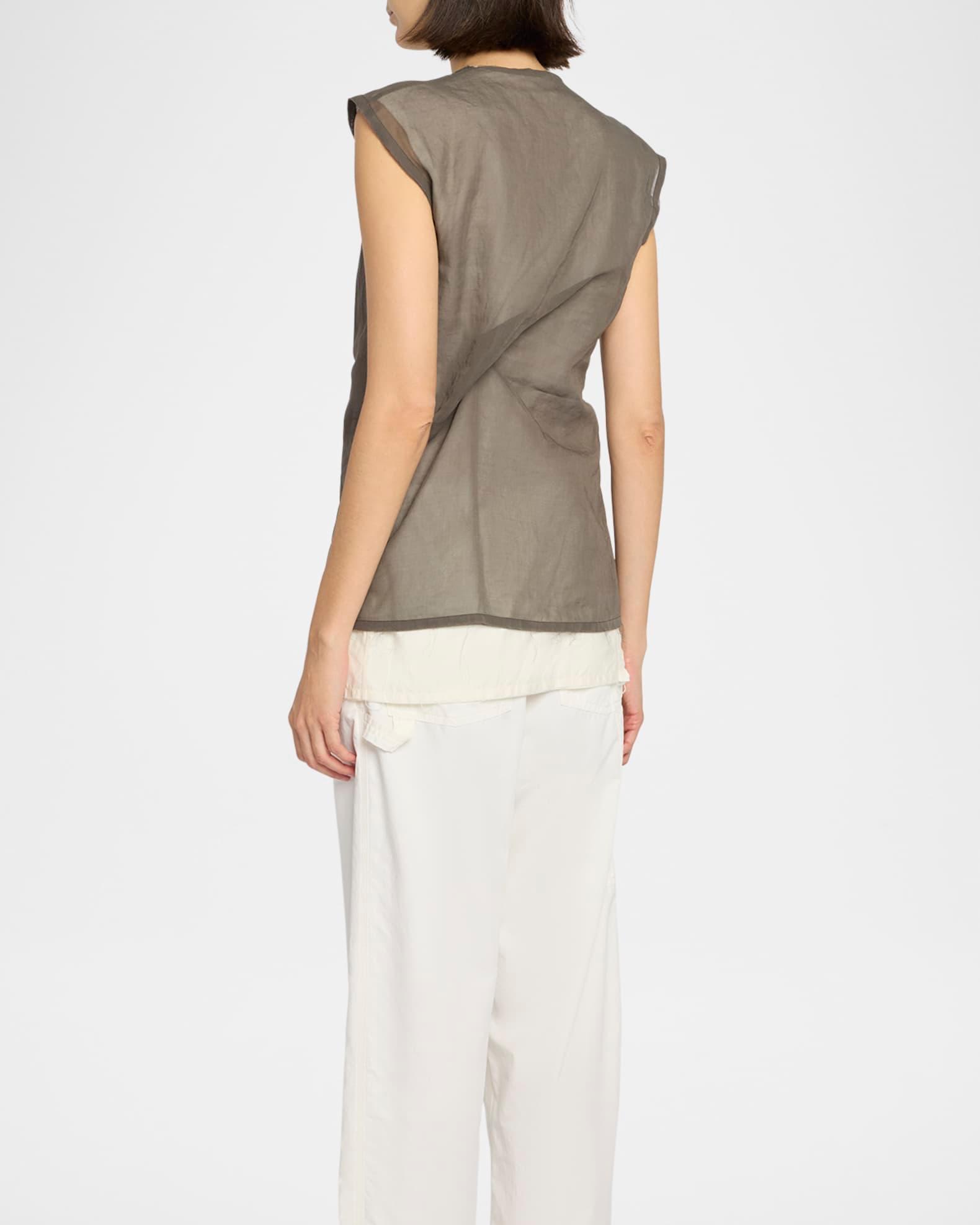 Inawa Draped Layered Sleeveless Top Product Image