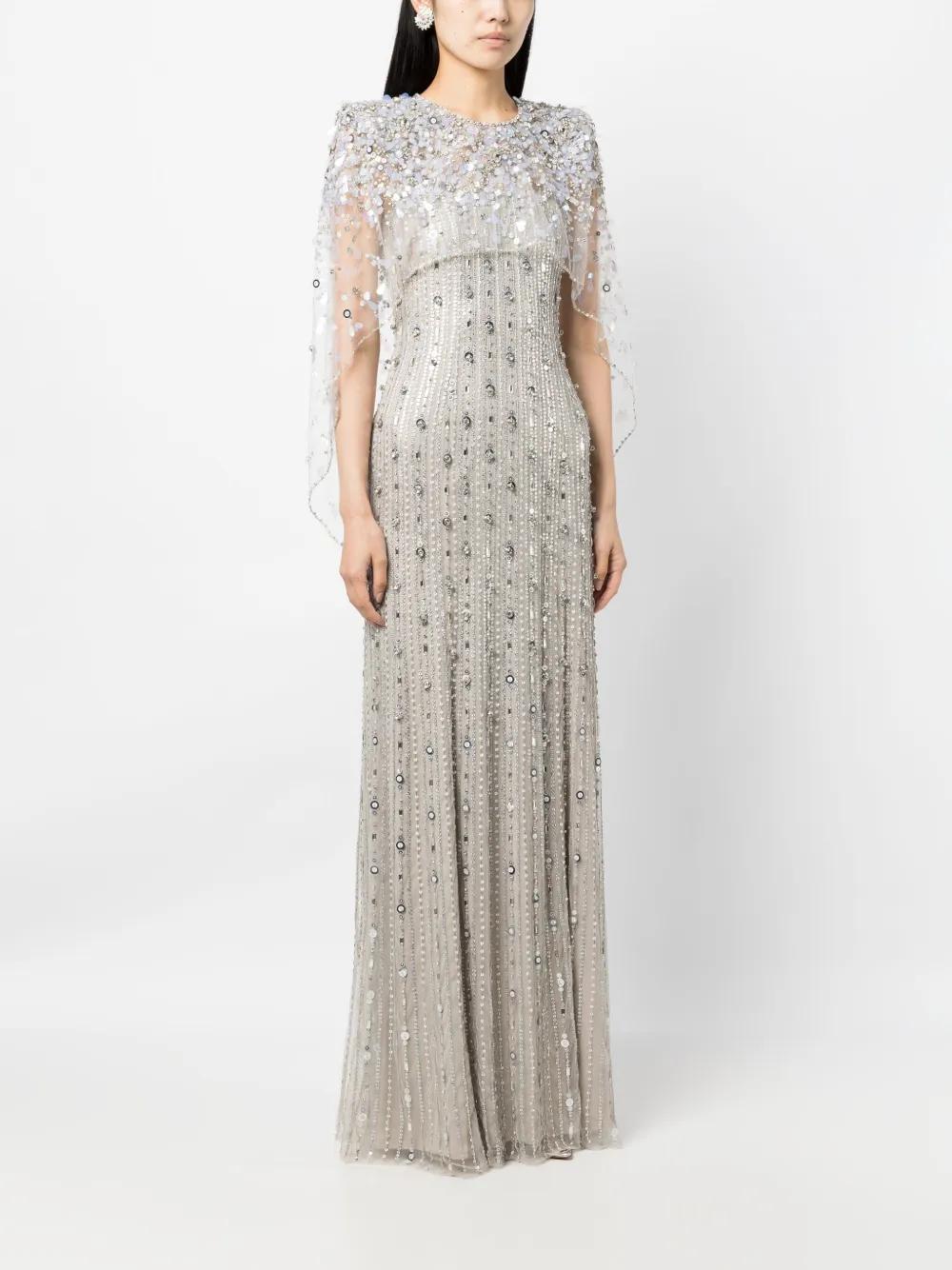 Nettie sequin-embellished tulle gown Product Image
