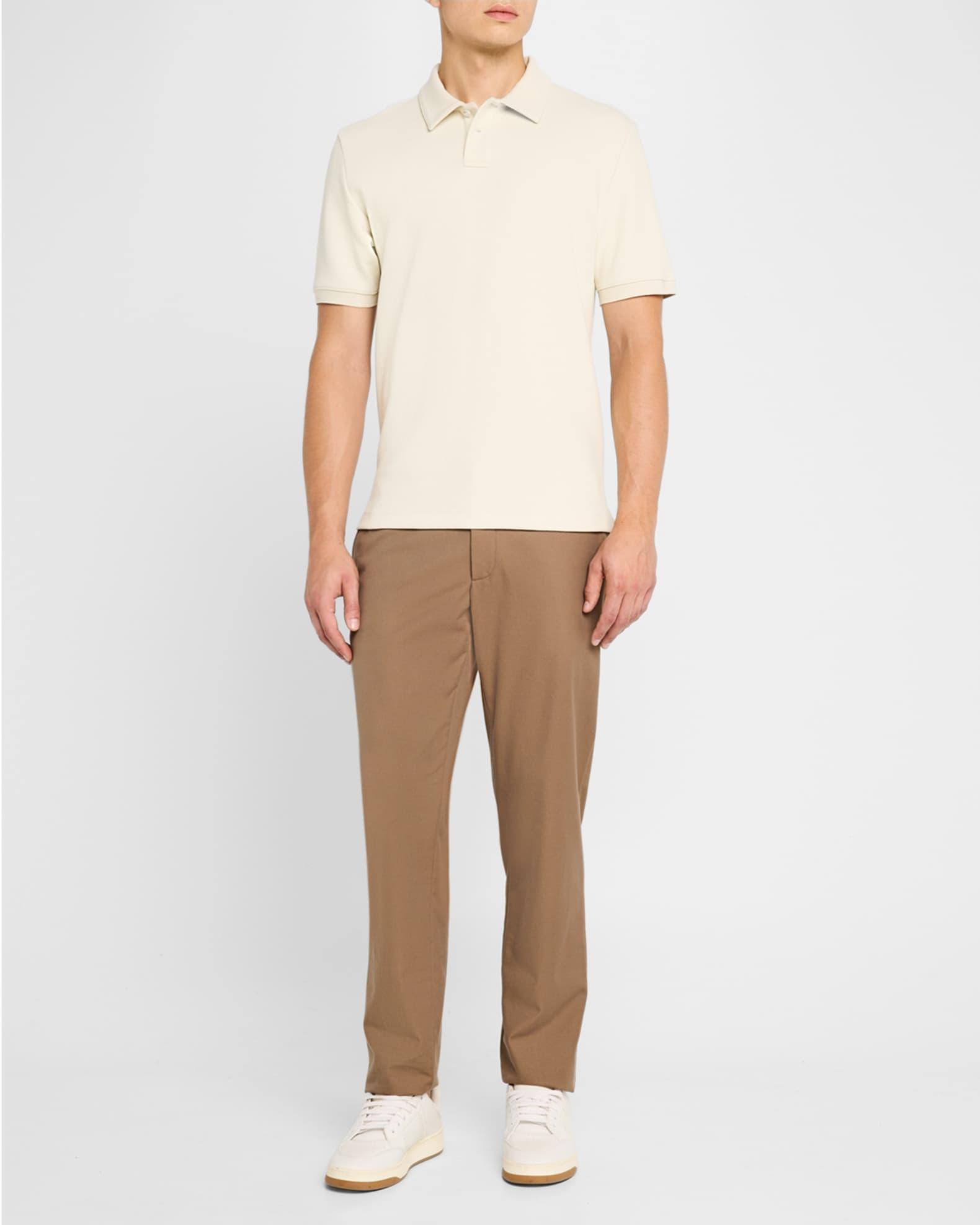 Mens Delroy Double-Knit Polo Shirt Product Image