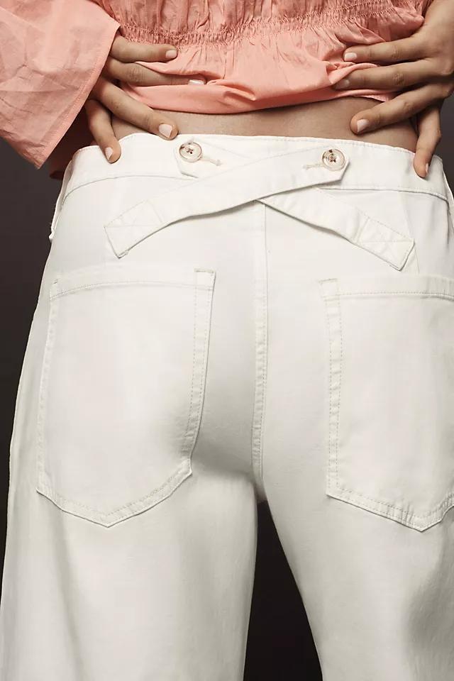 Pilcro Puddle Curve Wide-Leg Pants Product Image