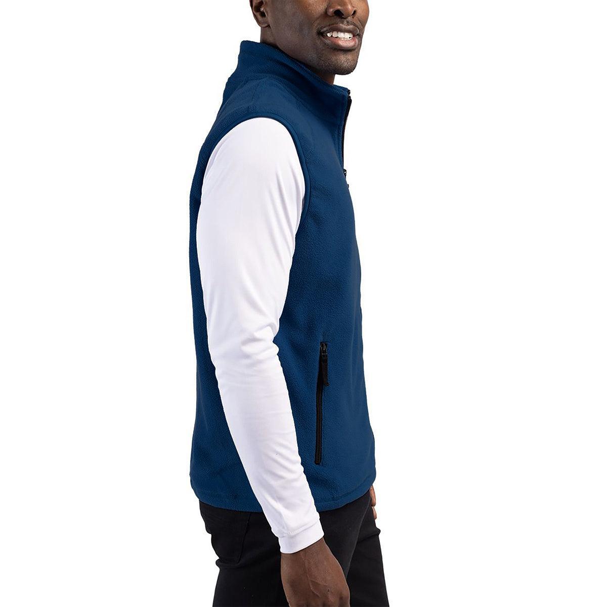 Cutter & Buck Clique Summit Performance Fleece Full Zip Men's Vest Product Image