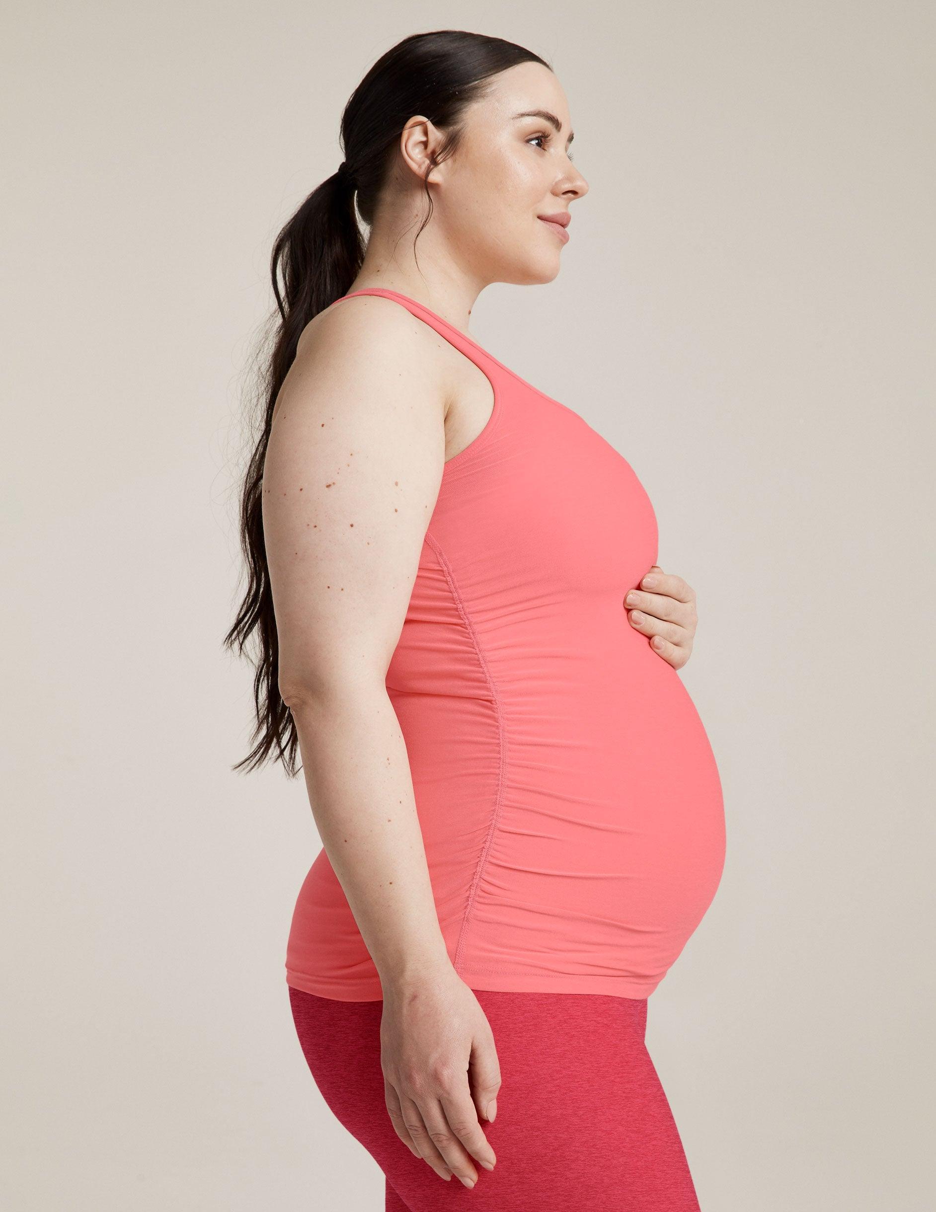 Featherweight Let It Grow Racerback Maternity Tank Product Image