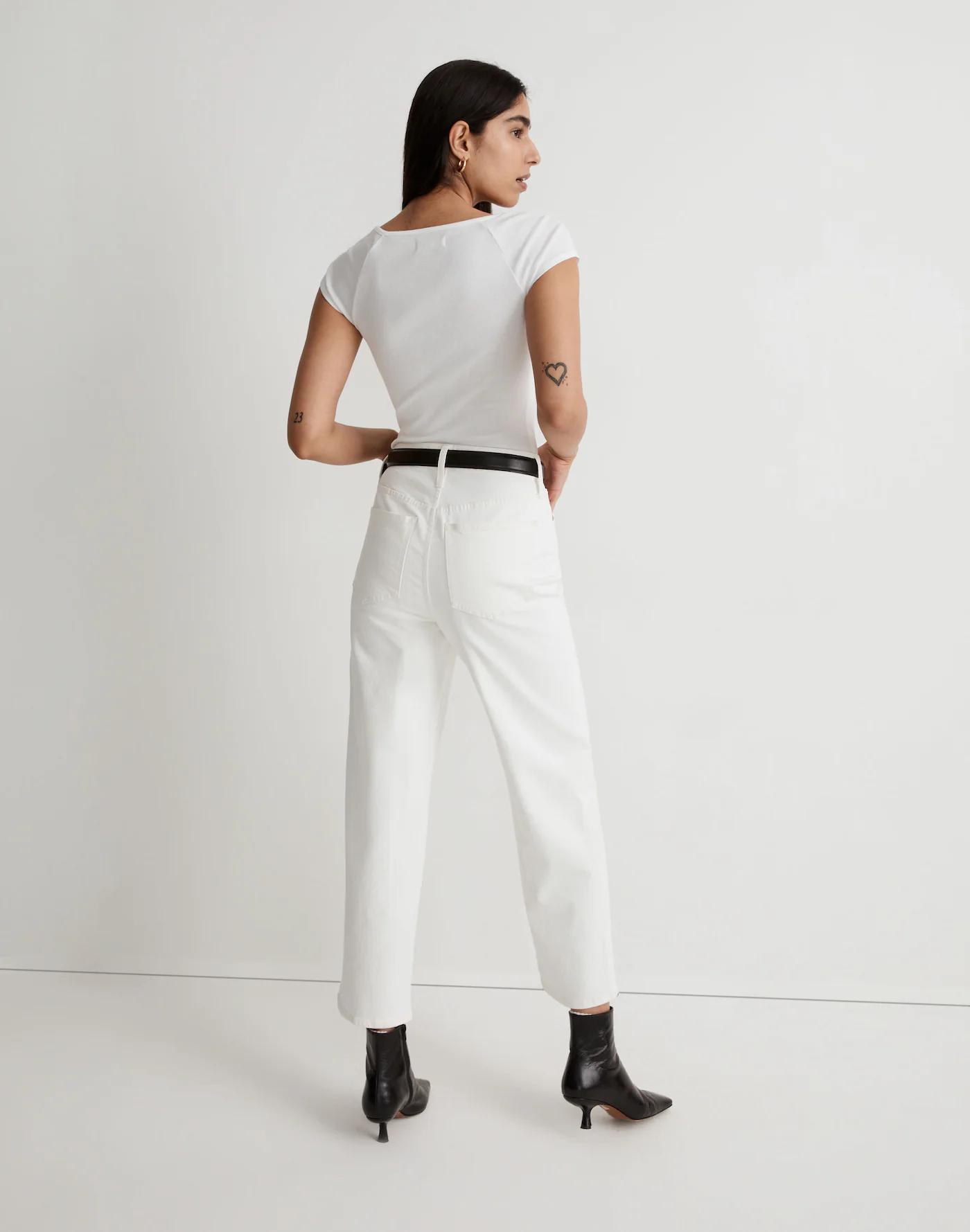 The Tall Perfect Vintage Wide-Leg Crop Jean Product Image