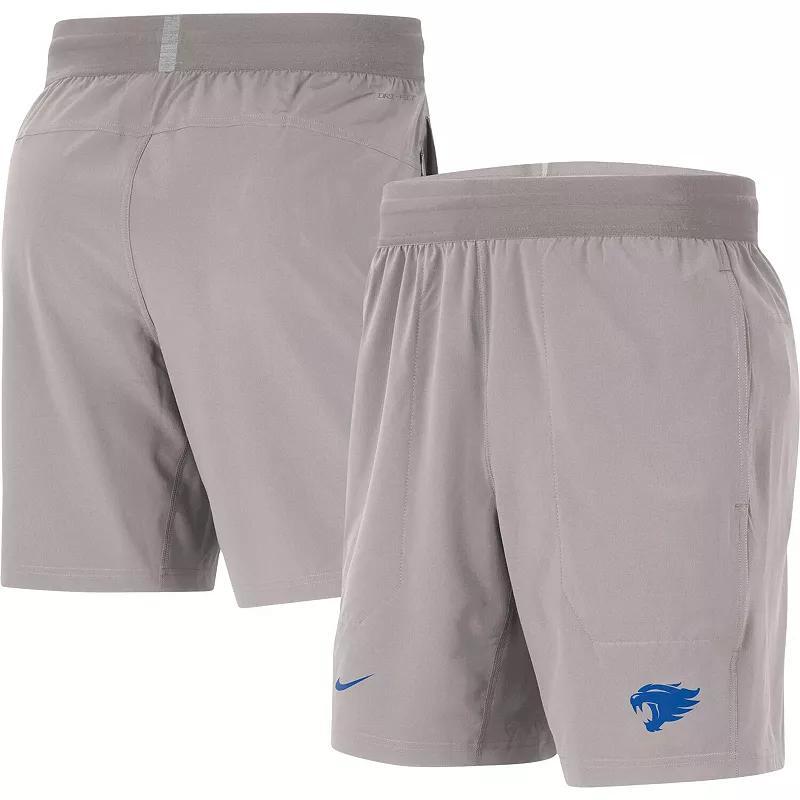Men's Nike  Gray Kentucky Wildcats Player Performance Shorts, Size: XL, Grey Product Image