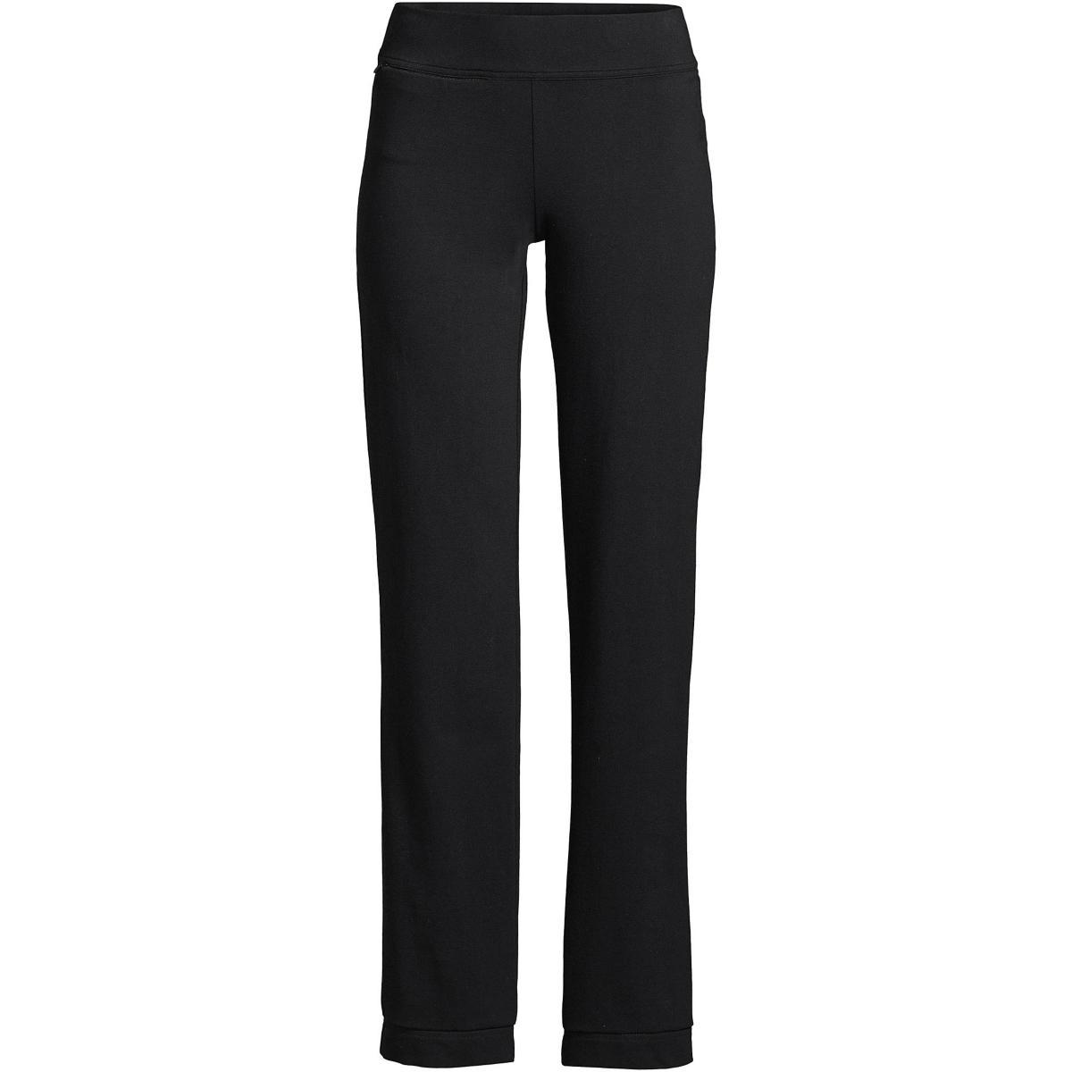 Plus Size Lands' End Starfish Pull-On Straight-Leg Pants, Women's, Size: 1XL, Green Moss Product Image