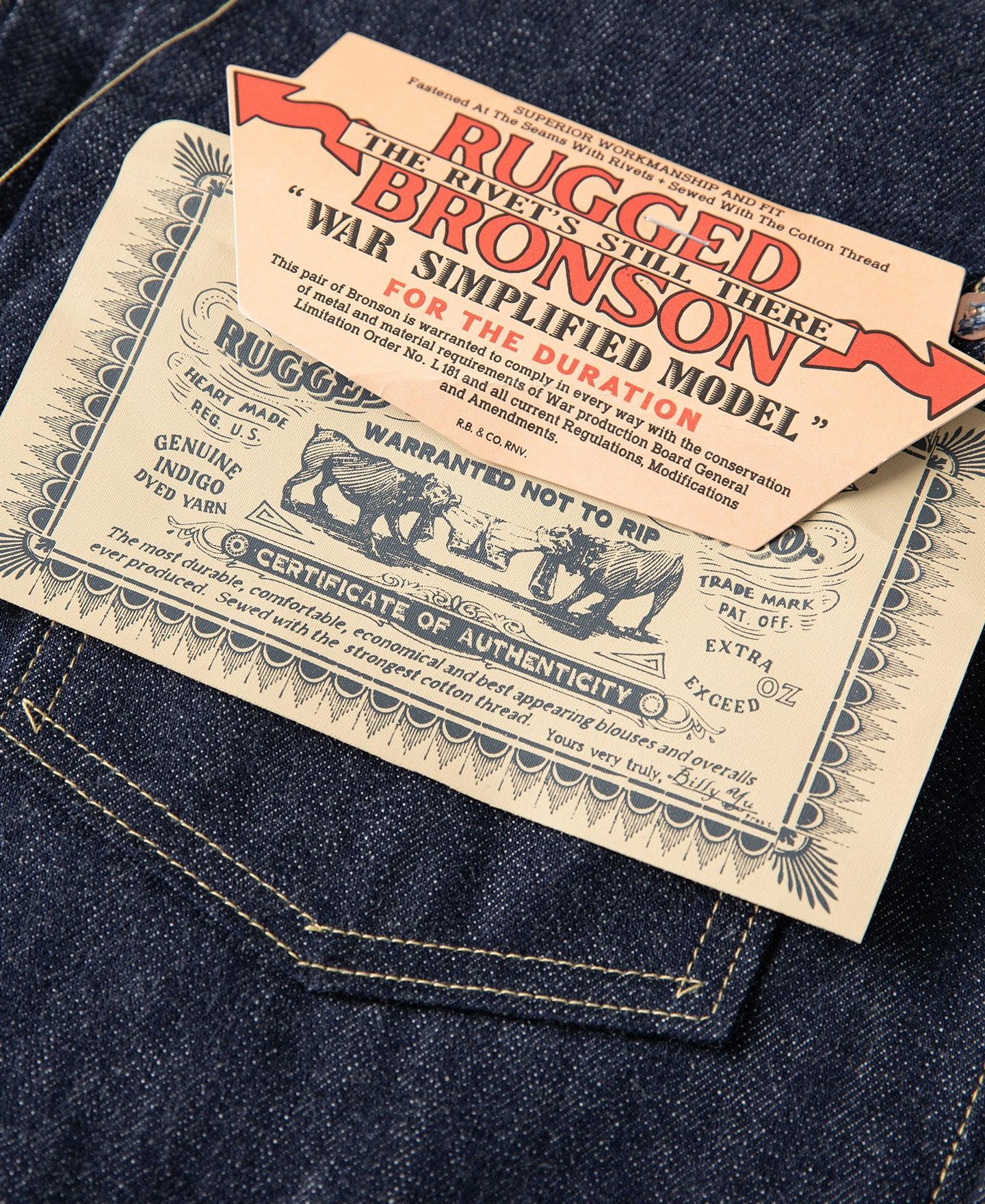 Lot 44806XX WWII Type 1 Selvedge Denim Jacket Product Image