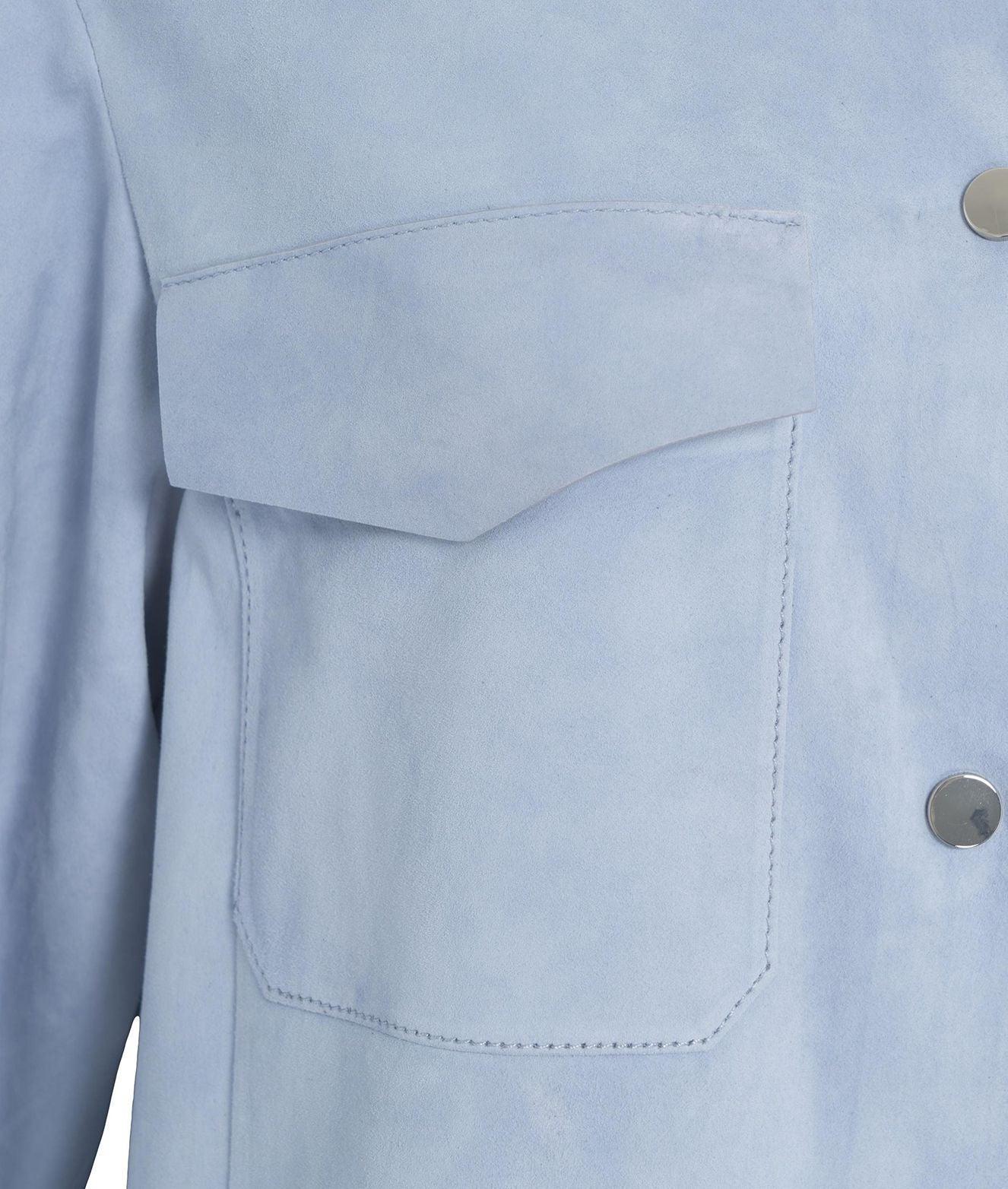 Overshirt in suede Product Image