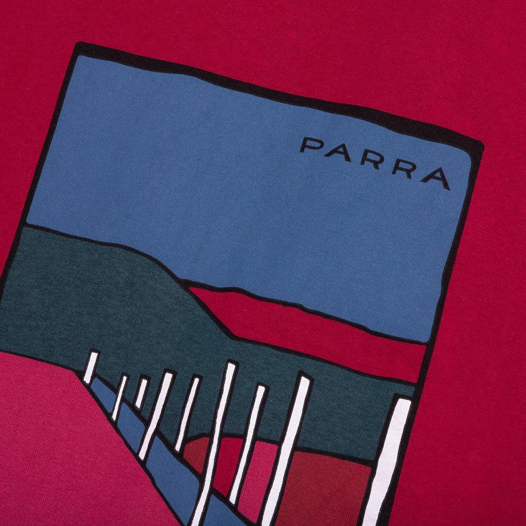 Beach Parking T-Shirt - Raspberry Male Product Image