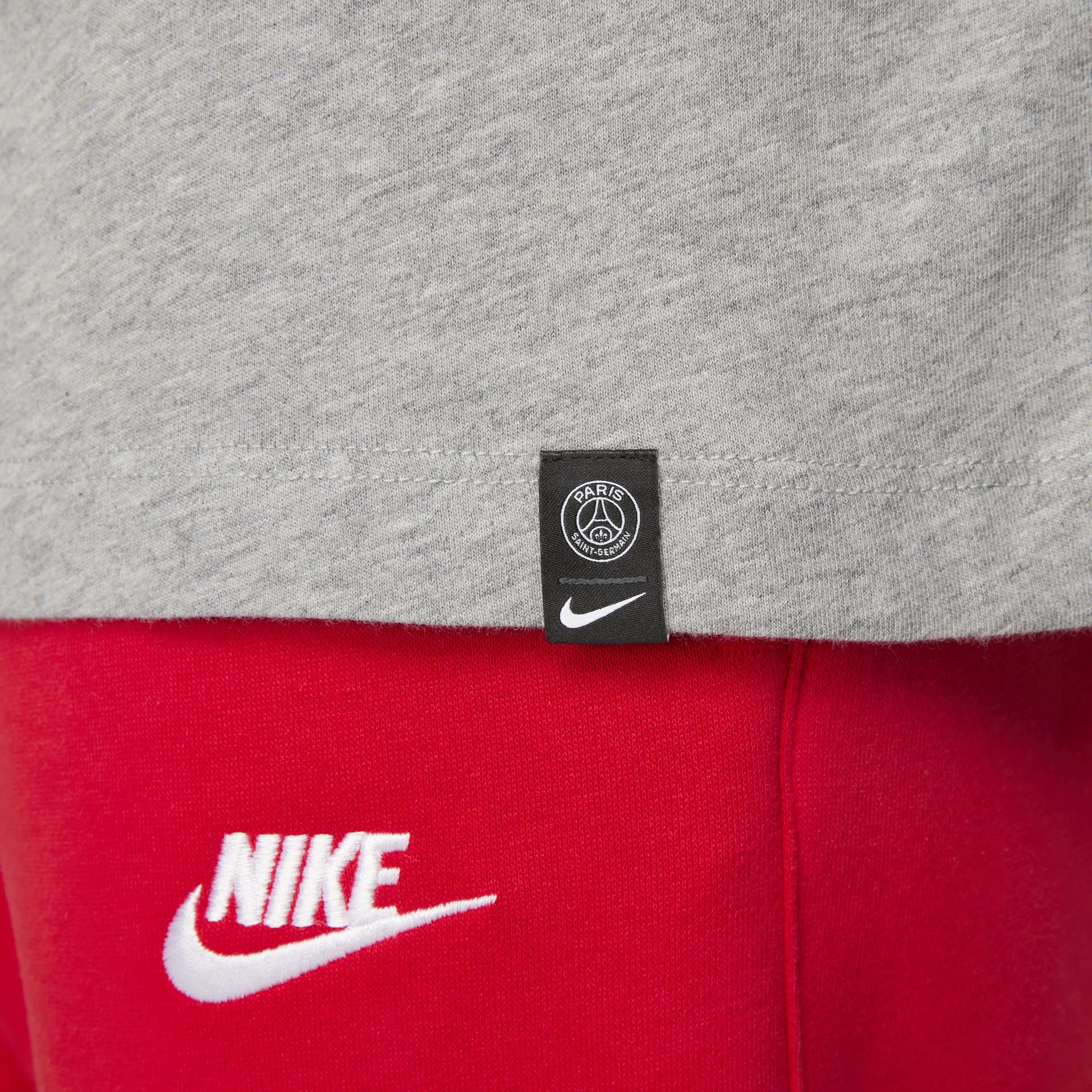 Men's Nike  Heather Gray Paris Saint-Germain Futura T-Shirt, Size: Medium, Psg Grey Product Image