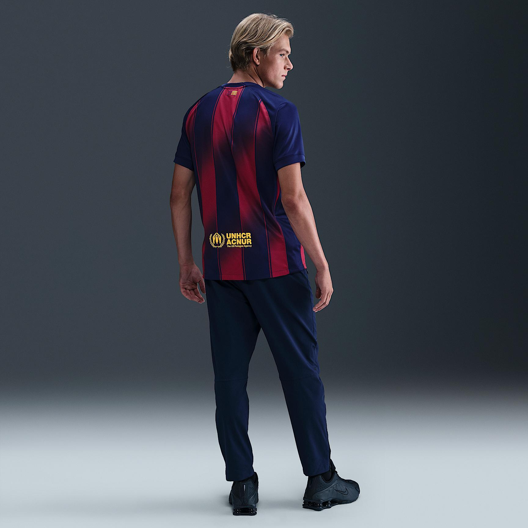 FC Barcelona 2025/26 Stadium Home Men's Nike Dri-FIT Soccer Replica Jersey Product Image