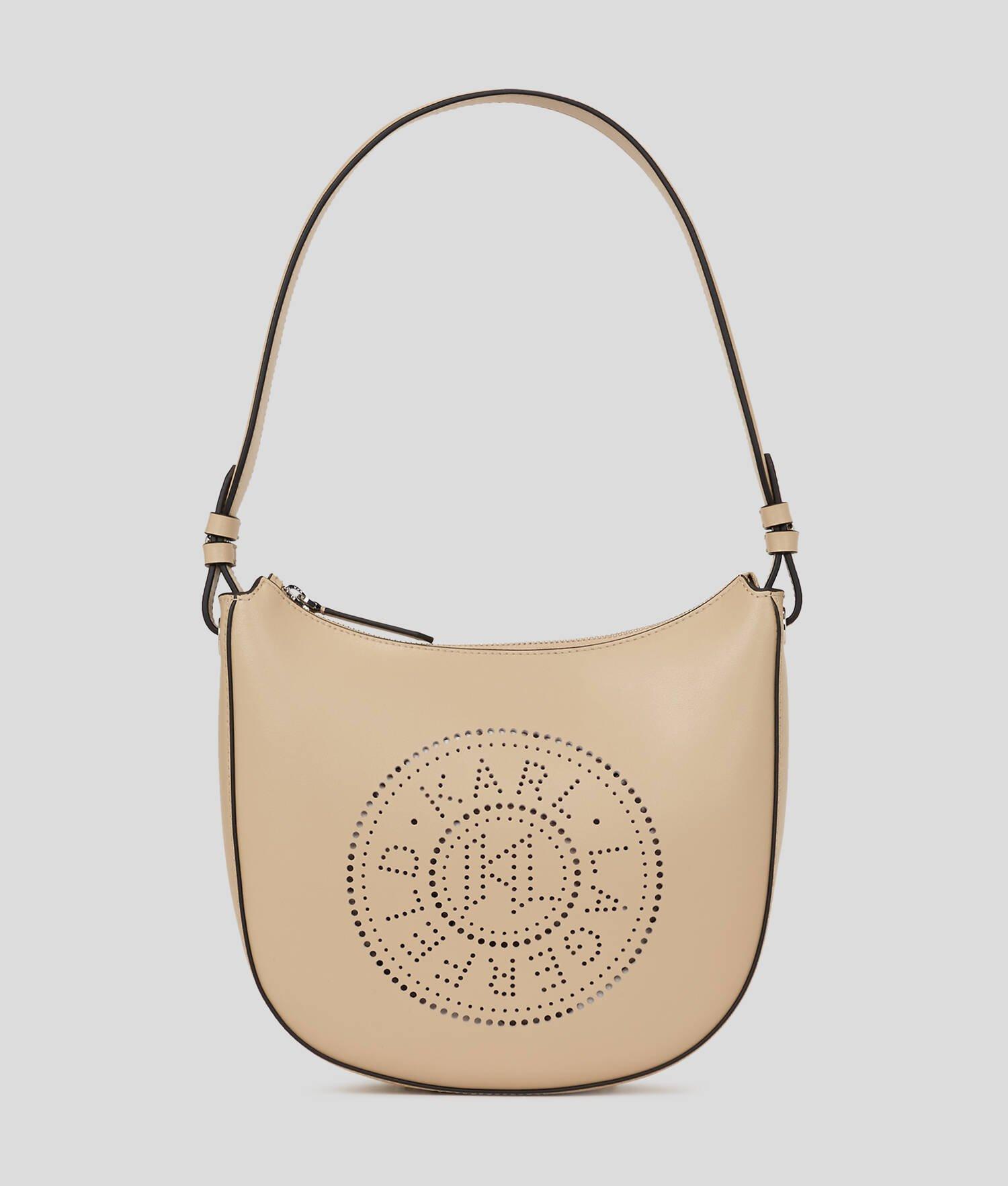 K/CIRCLE PERFORATED MOON SHOULDER BAG Product Image