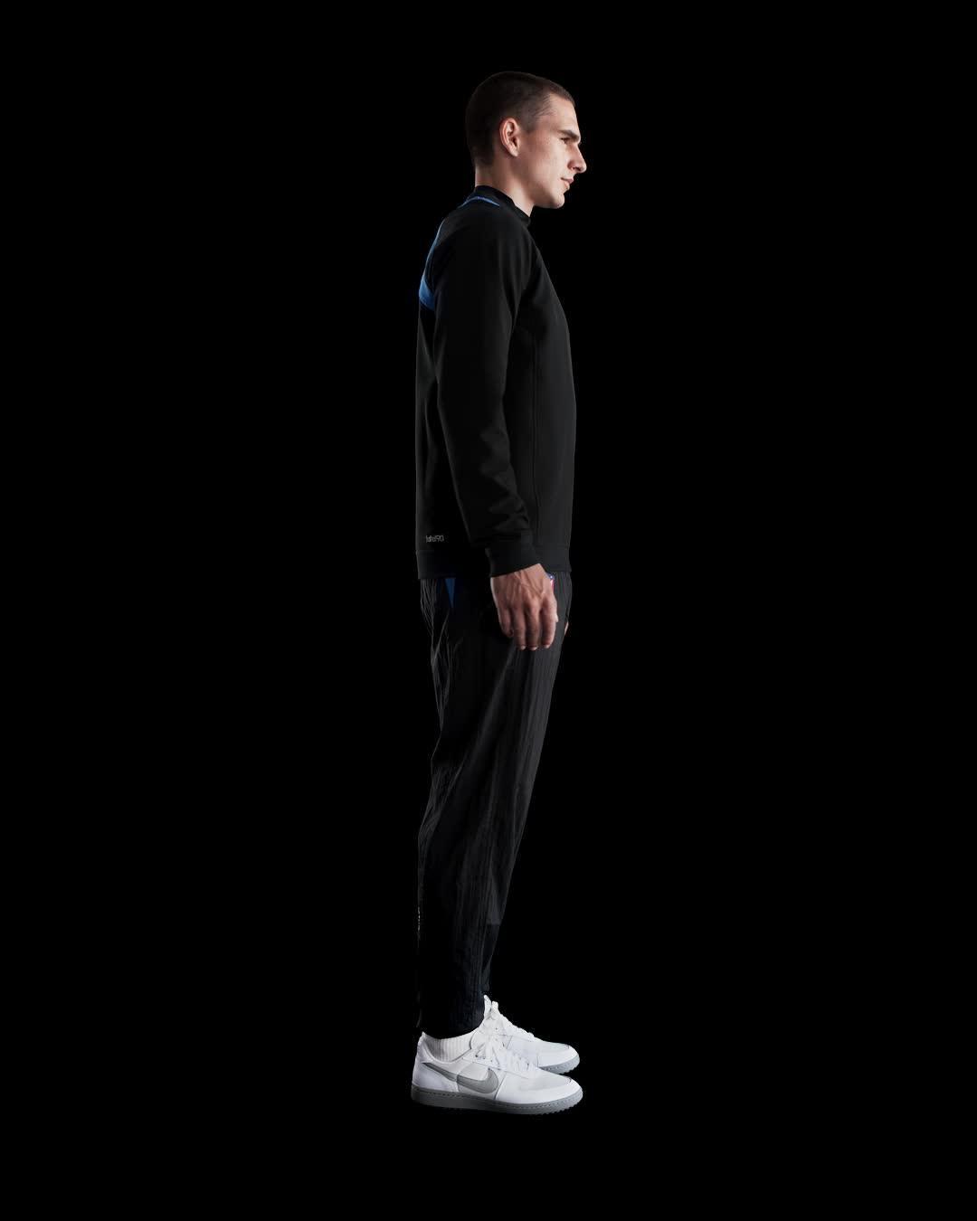 Atlético Madrid Third Men's Nike Total 90 Soccer Crew-Neck Top Product Image