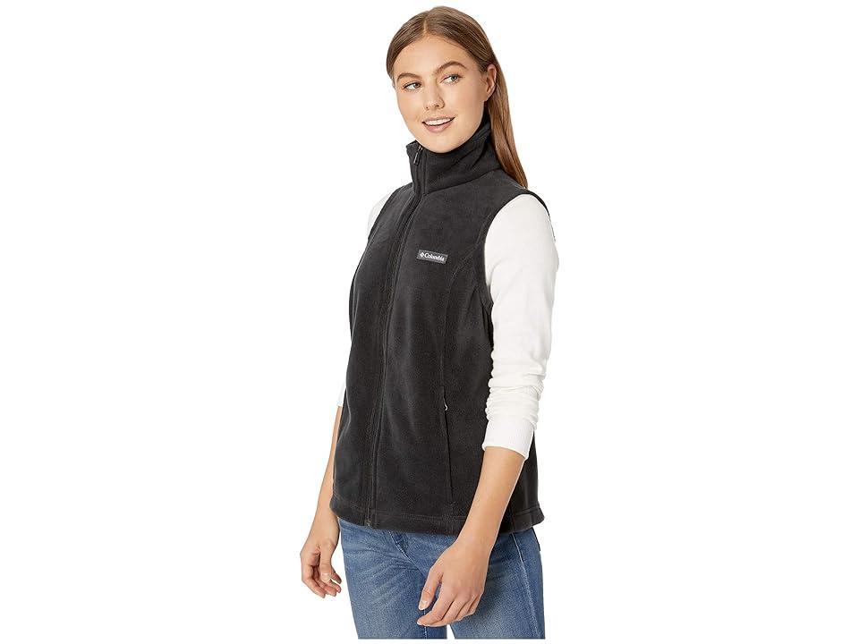 Petite Columbia Benton Springs Fleece Vest, Women's, Size: Large Petite, Black Product Image