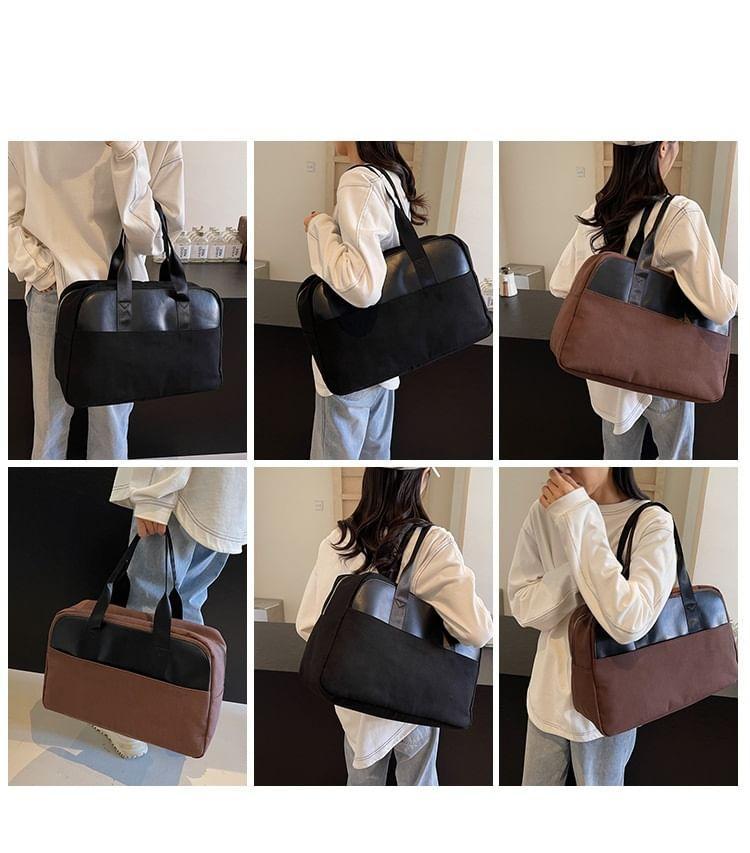 Two Tone Carryall Bag Product Image