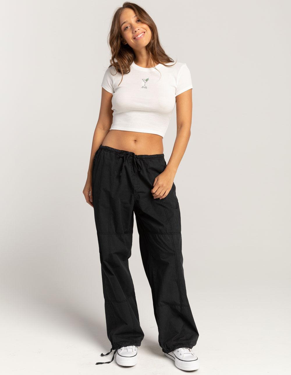 FULL TILT Tini Time Womens Baby Tee - CREAM Product Image