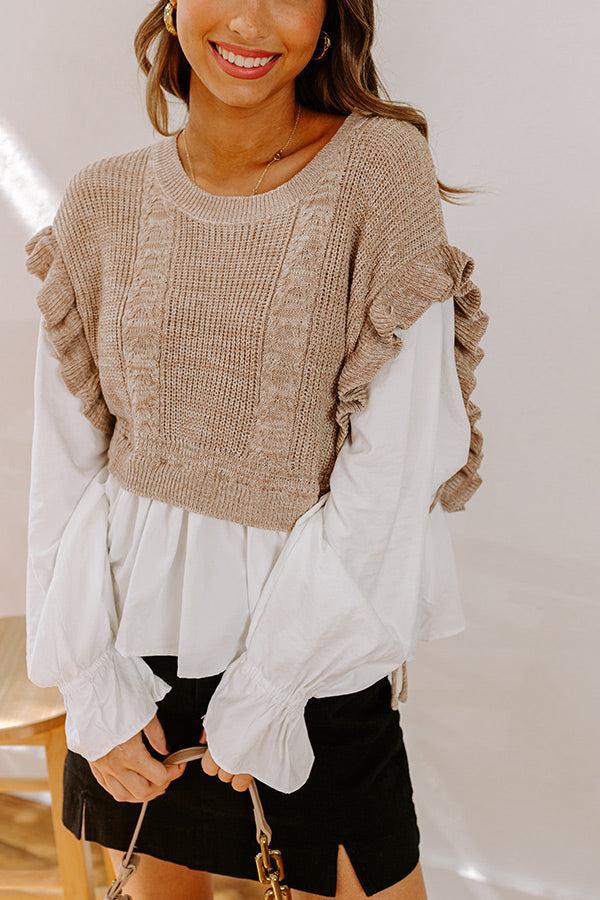 Cottage Charm Knit Top Product Image