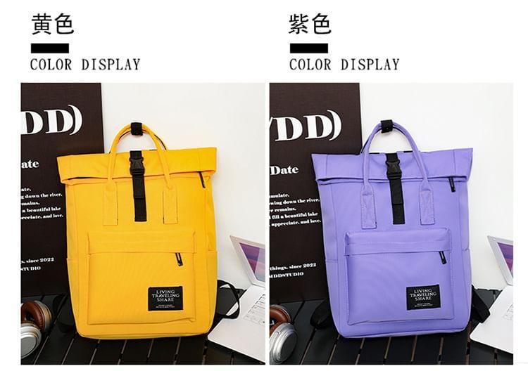 Applique Multi-Pocket Backpack Product Image