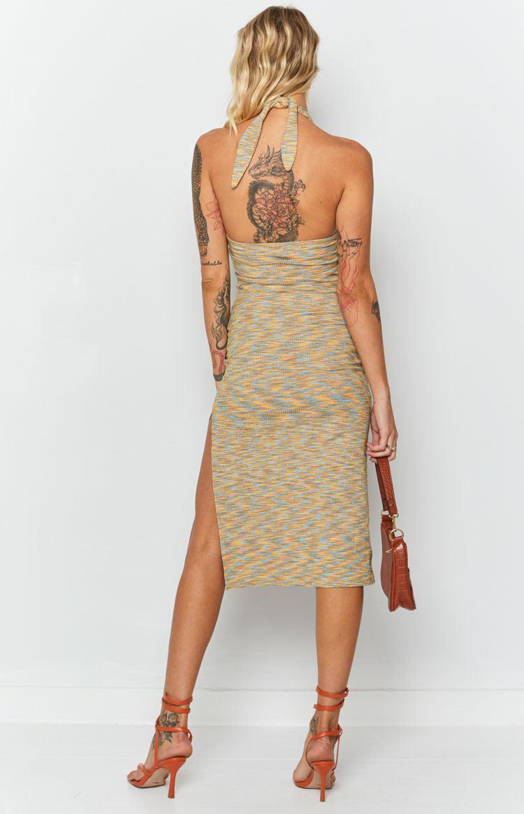 Indi Spacedye Midi Dress Multi Product Image