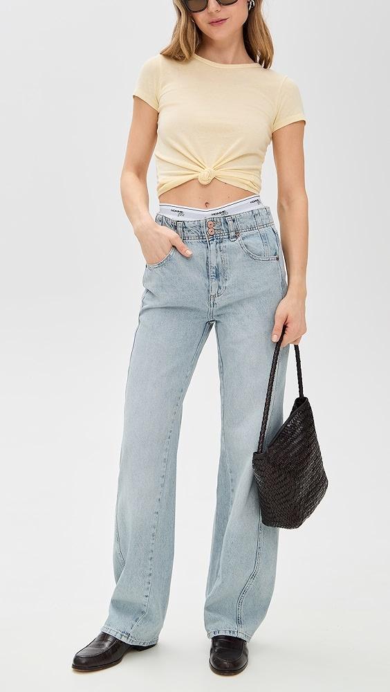 Free People Aster Straight Jeans | Shopbop Product Image