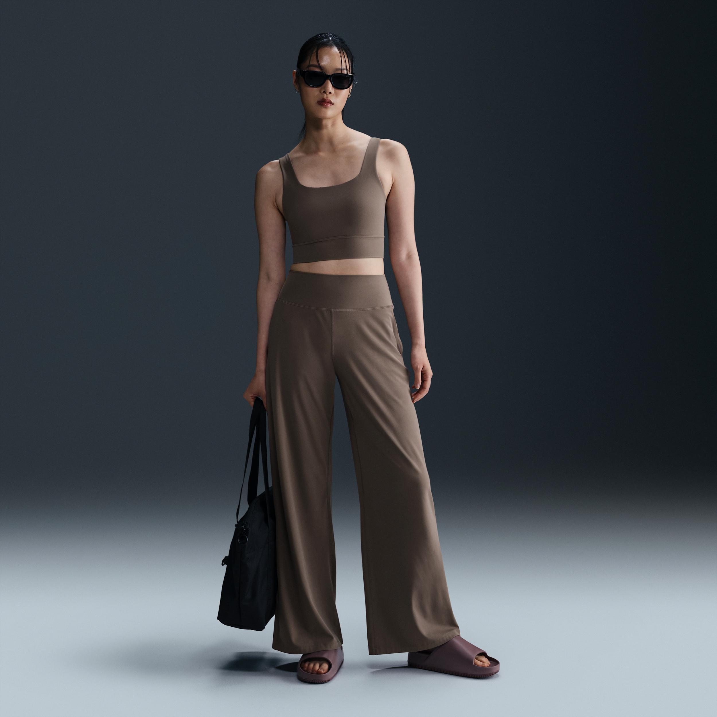 Nike Zenvy Women's Dri-FIT High-Waisted Wide-Leg Pants Product Image
