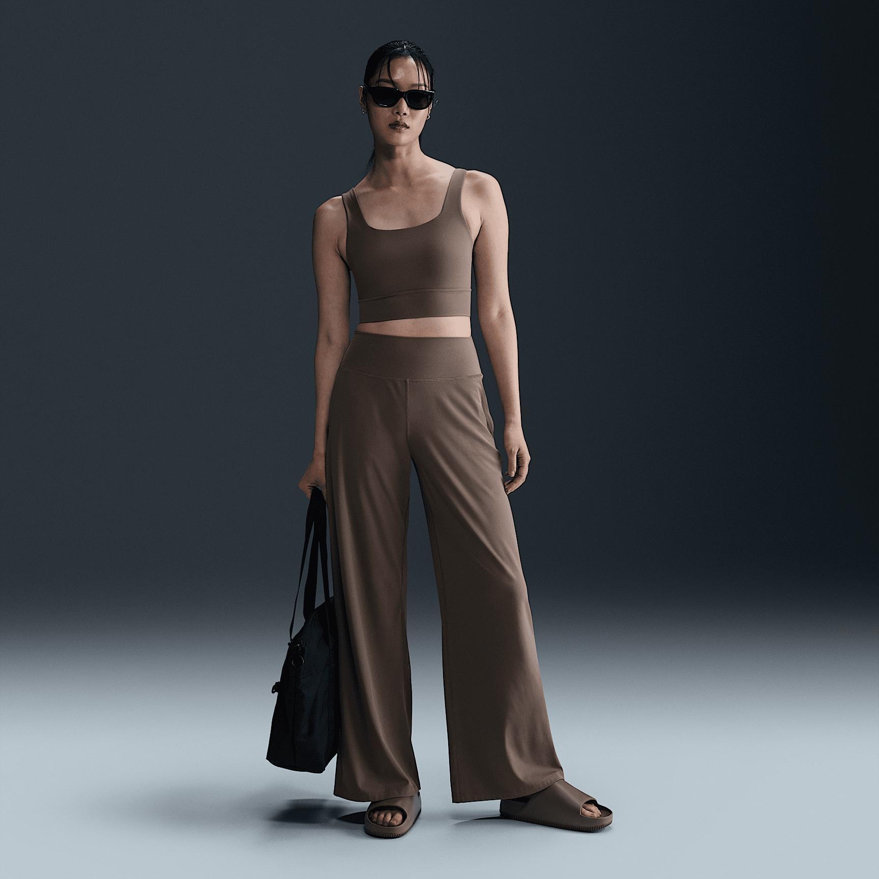 Nike Zenvy Women's Dri-FIT High-Waisted Wide-Leg Pants Product Image