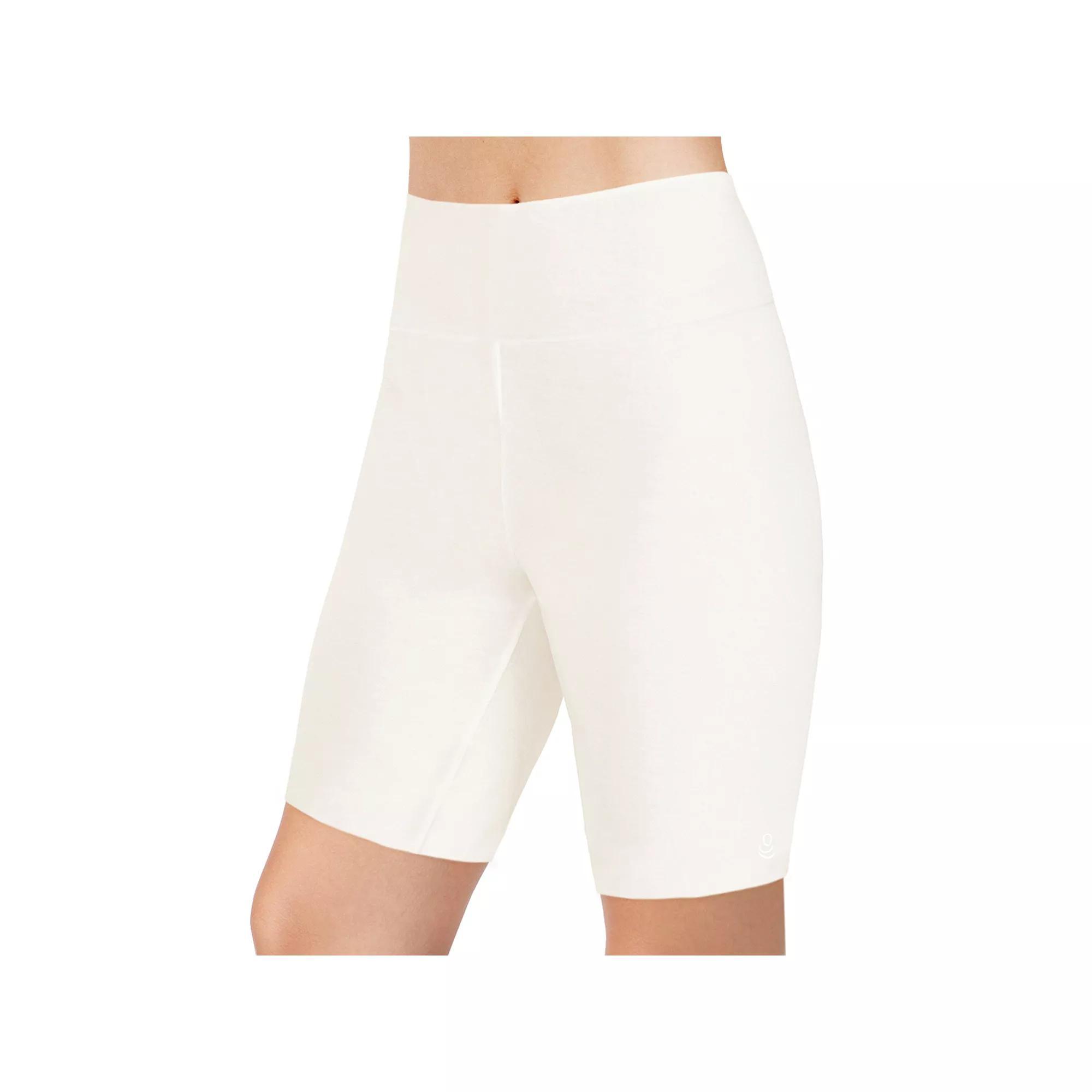 Women's Cuddl Duds® Softwear with Stretch Shorts, Size: Medium, Ivory Product Image