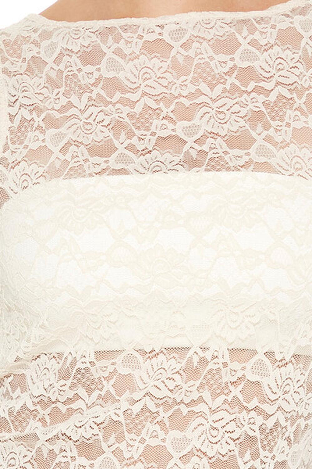 Sheer Lace Tank Top | Forever 21 Product Image