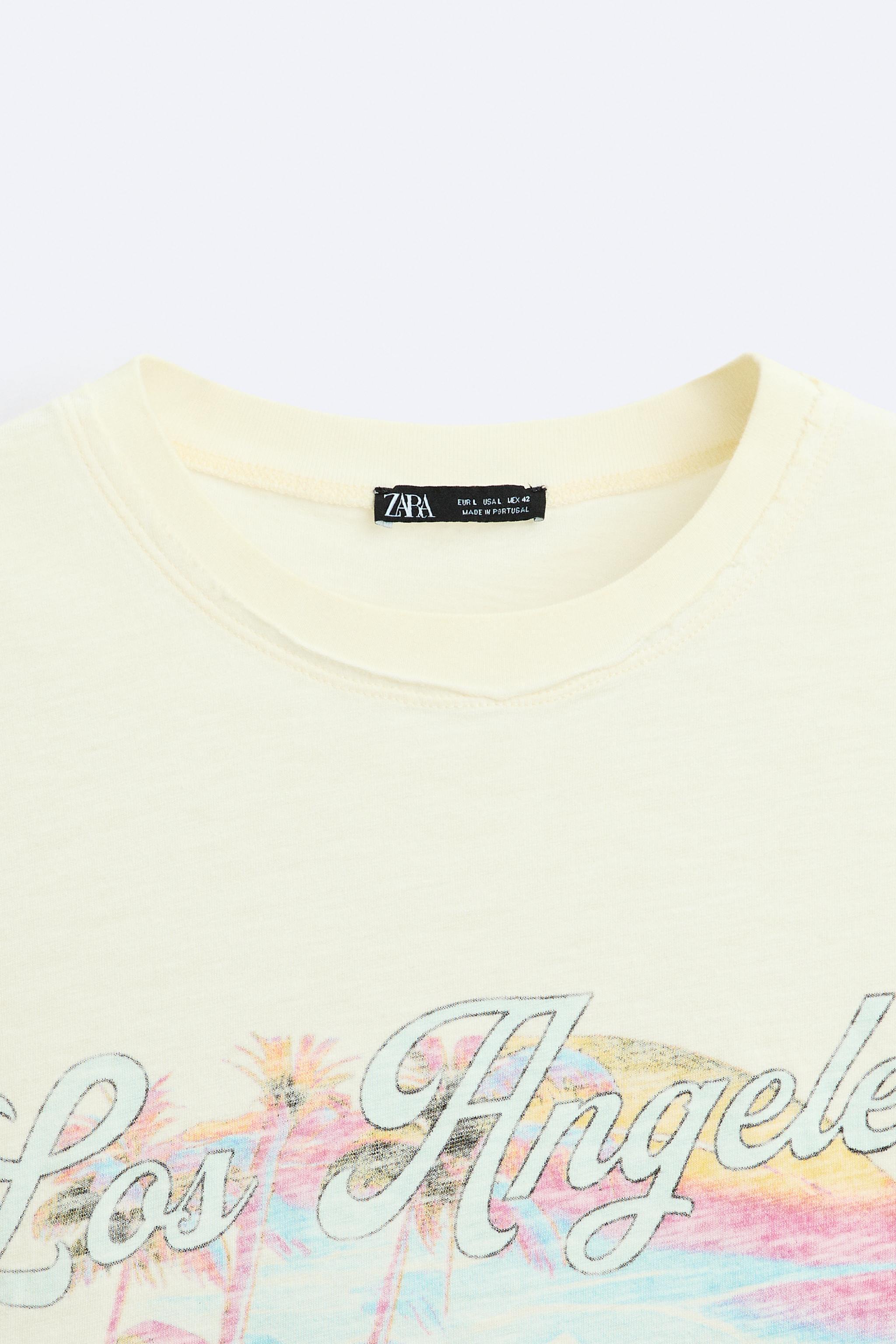 WASHED PRINTED T-SHIRT Product Image