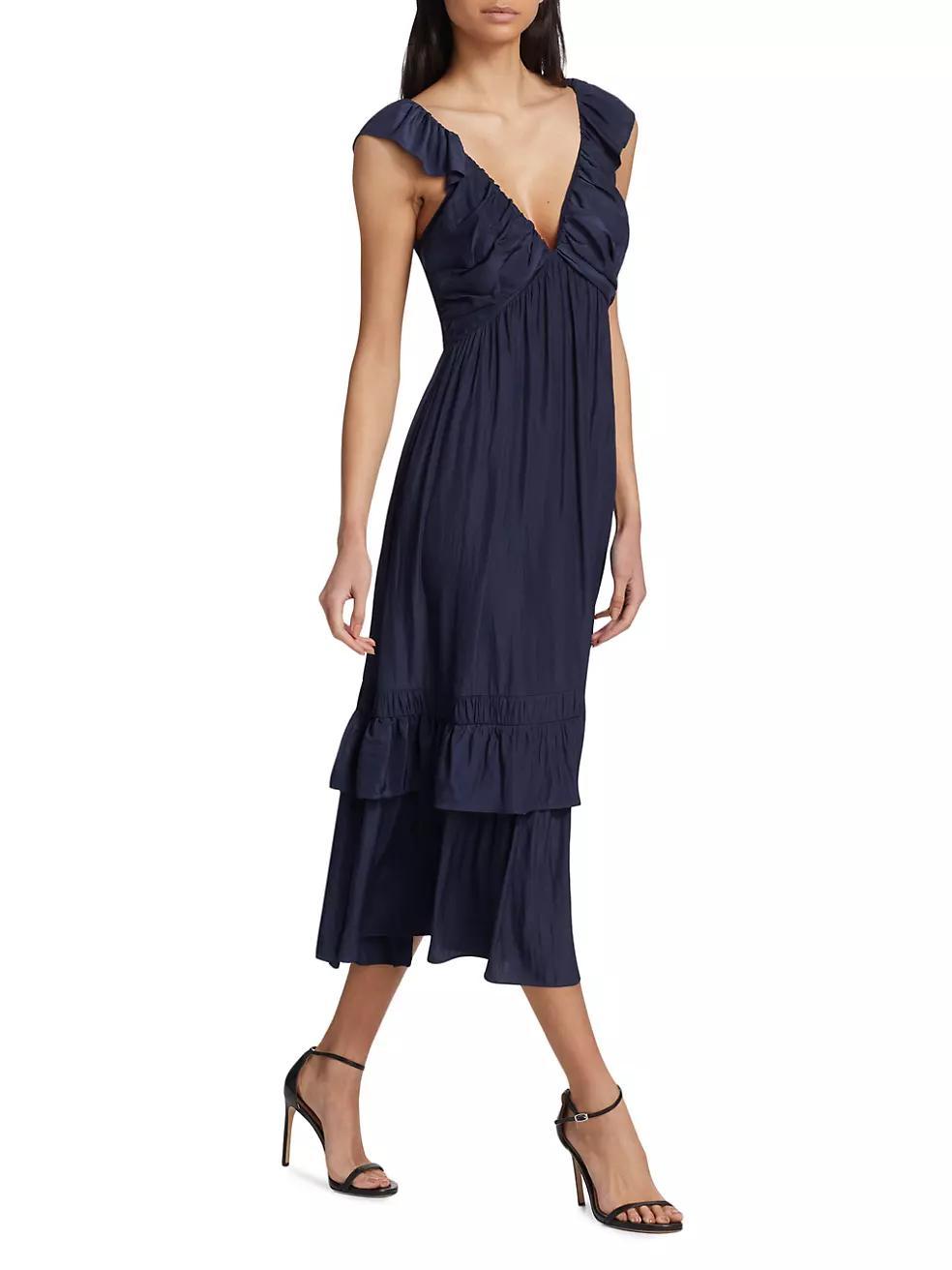 Nelly Sleeveless Midi Dress Product Image